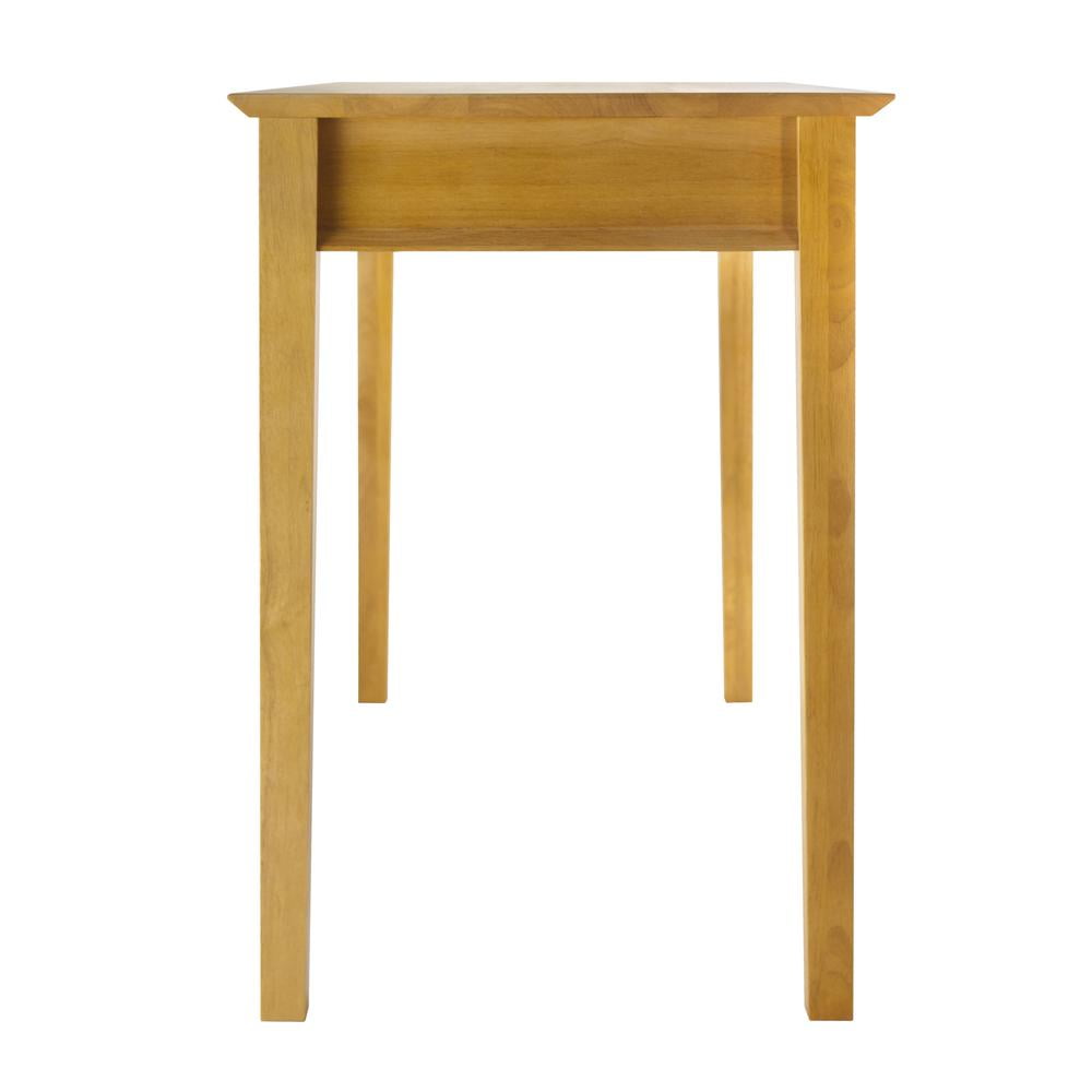 Winsome Wood Studio Home Office Computer Desk, Honey Pine - Image 9