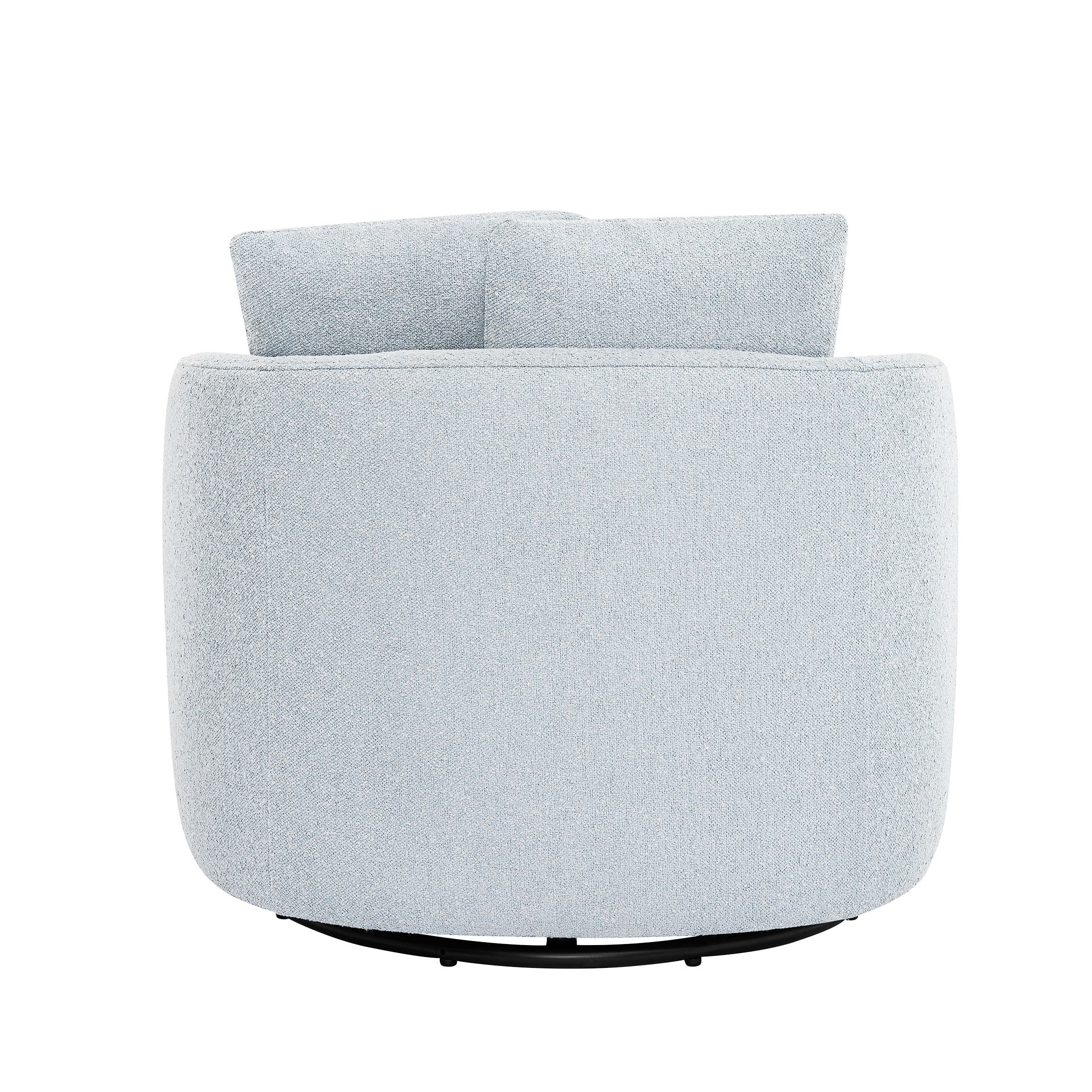 Beautiful Drew Kids Accent Chair by Drew Barrymore, Cornflower Bouclé Fabric - Image 6