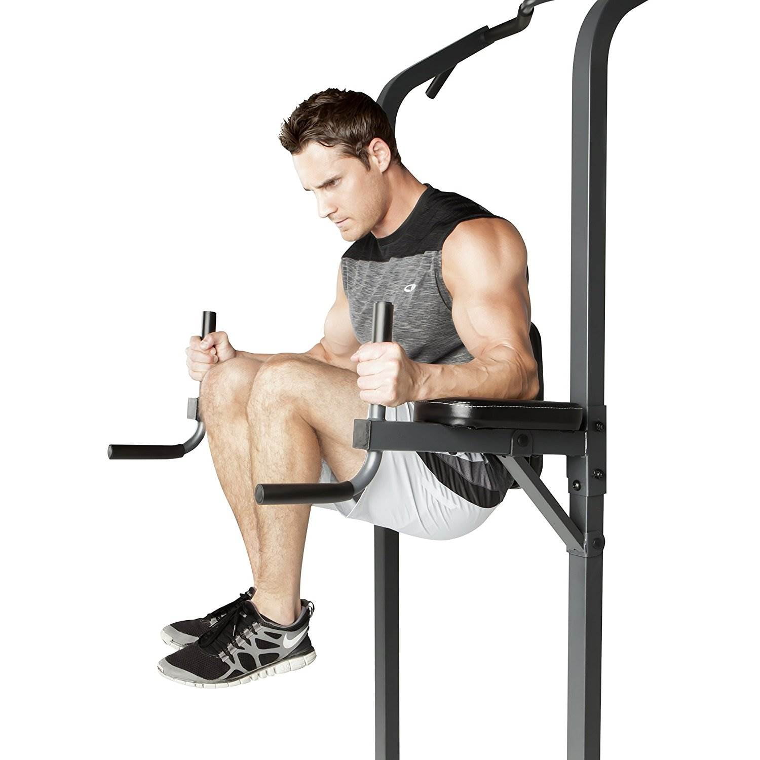 Marcy Pro Upper Body, Core, & Back Home Workout Steel Power Tower | TC-3515 - Image 6