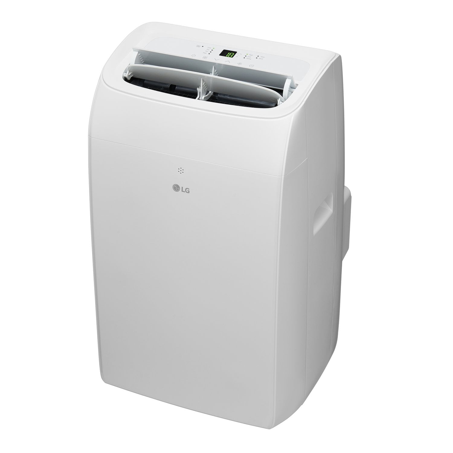LG 12,000 BTU (DOE) 450 Sq. Ft 115-Volt Portable Air Conditioner with Heat, Dehumidifier Function and Wi-Fi Control, LP1025WHSM - Image 4