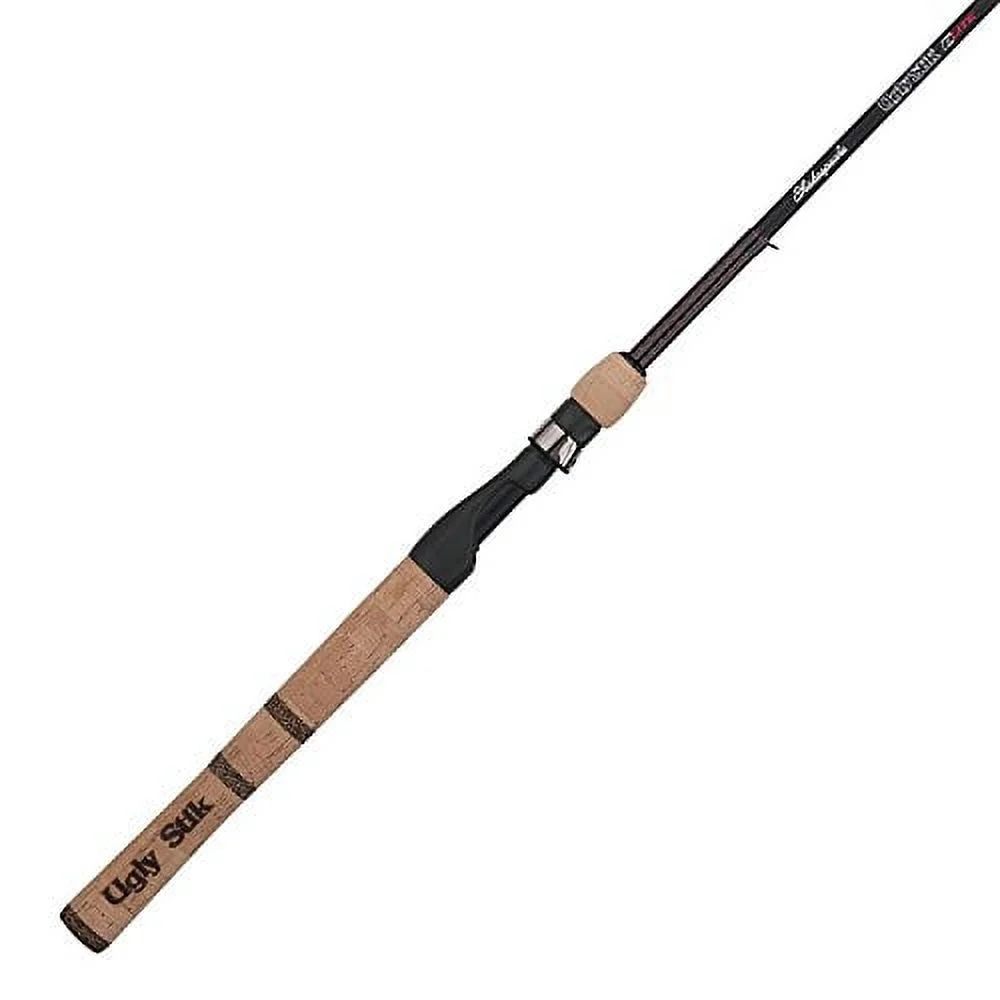 Ugly Stik Elite Spinning Rod, 6'6" Ultra Light Fishing Rod, 2 Piece - Image 11