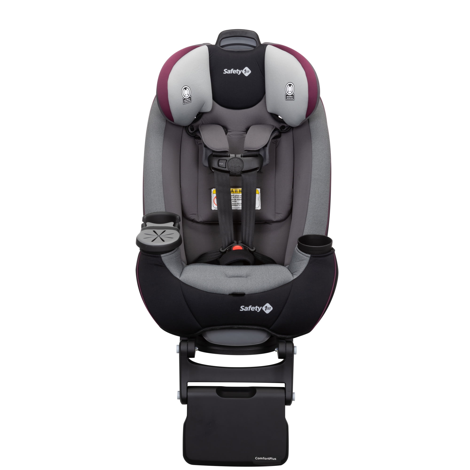 Safety 1ˢᵗ Grow and Go™ Extend 'n Ride LX All-in-One Convertible Car Seat, Winehouse, Infant & Toddler, Unisex - Image 12
