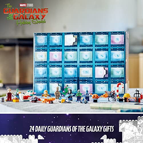 LEGO Marvel Studios’ Guardians of the Galaxy 2022 Advent Calendar 76231 Building Toy Set (268 Pieces) - Image 2