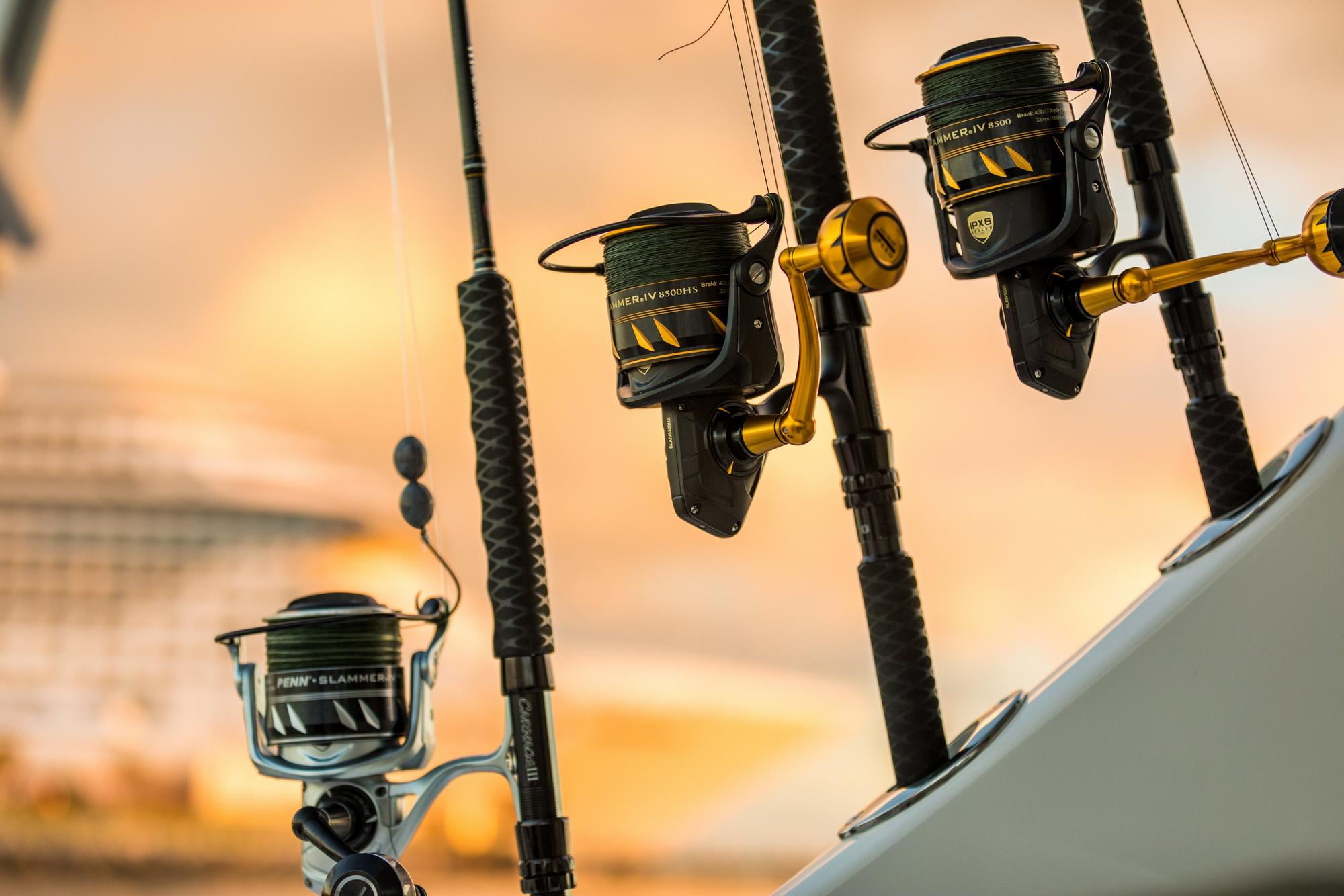 PENN Slammer® IV Spinning Reel, 10500 Size Fishing Reel - Image 7