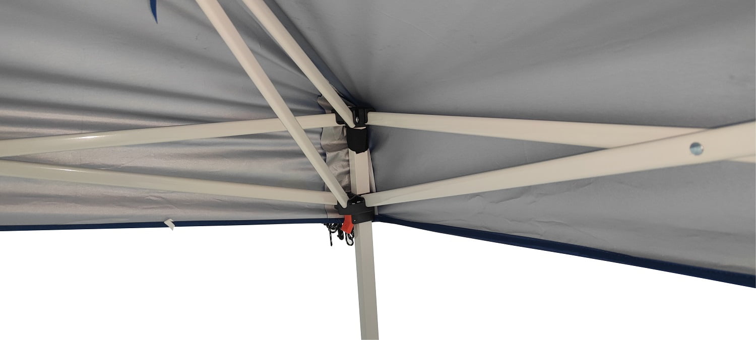 Ozark Trail 10' x 10' Instant Slant Leg Canopy, Outdoor Shading Shelter, Michigan Navy - Image 2