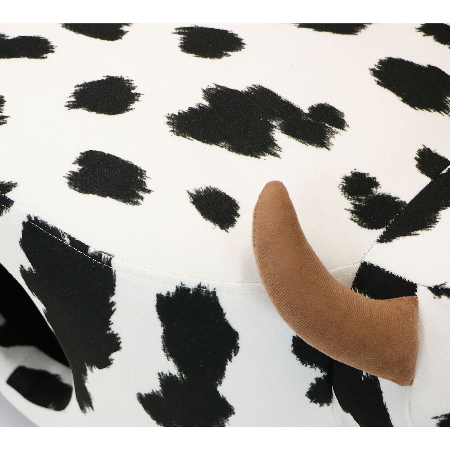 Critter Sitters 16-In. Seat Height Black-White Cow Animal Shape Pet House Ottoman - Furniture for Nursery, Bedroom, Playroom, and Living Room Decor - Image 15