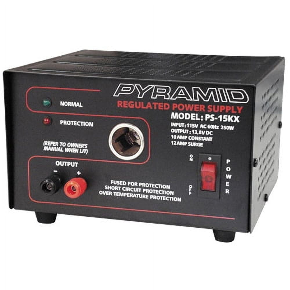 10 Amp Power Supply w/Cigarette Lighter Plug - Image 2