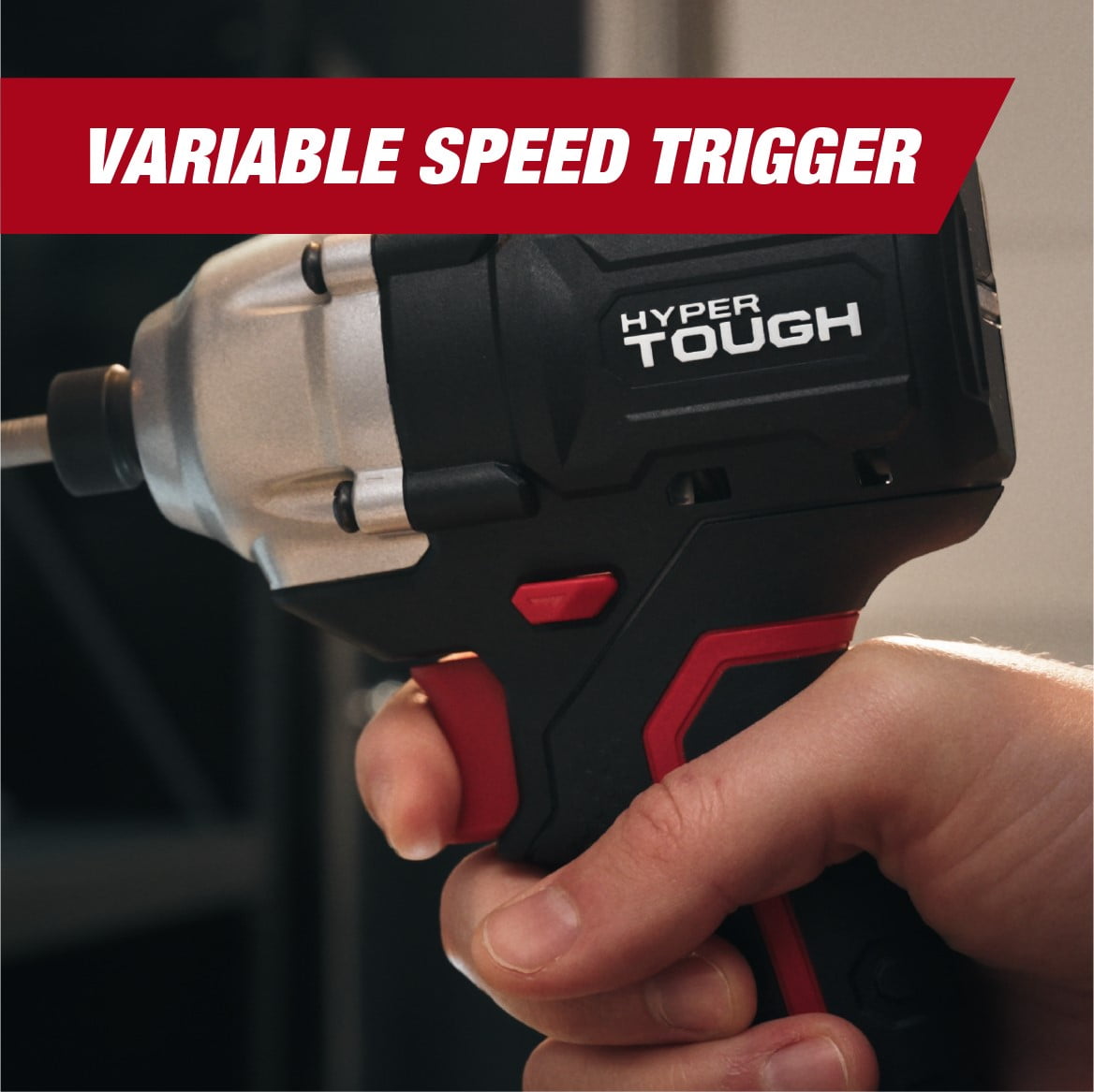 Hyper Tough 20V Brushless Impact Driver with 2.0Ah Lithium-Ion Battery Pack and Charger, 1/4-inch. Hex Collet Chuck Size, 22006.2 - Image 3