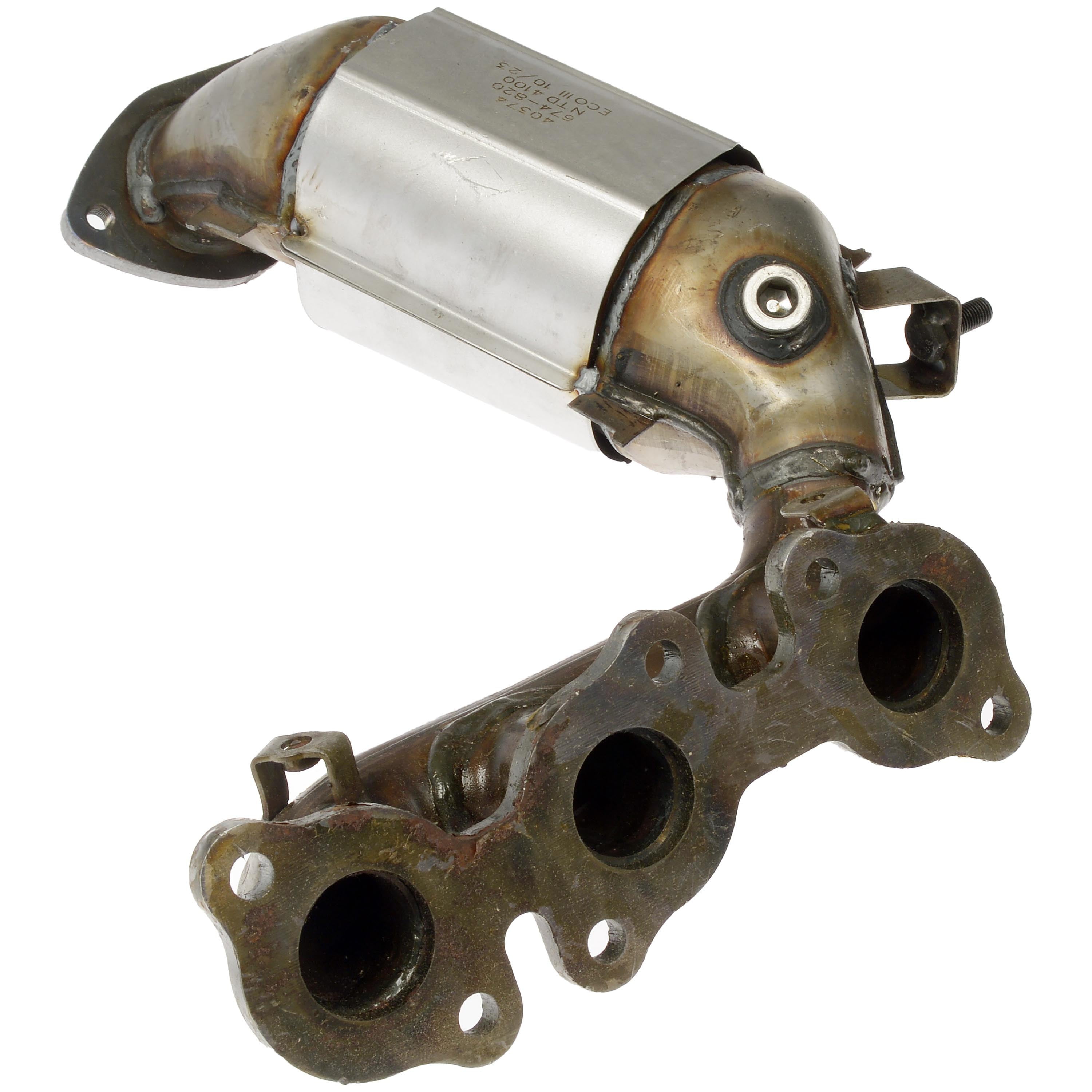 Dorman 674-820 Rear Catalytic Converter with Integrated Exhaust Manifold for Specific Toyota Models, Natural - Image 2