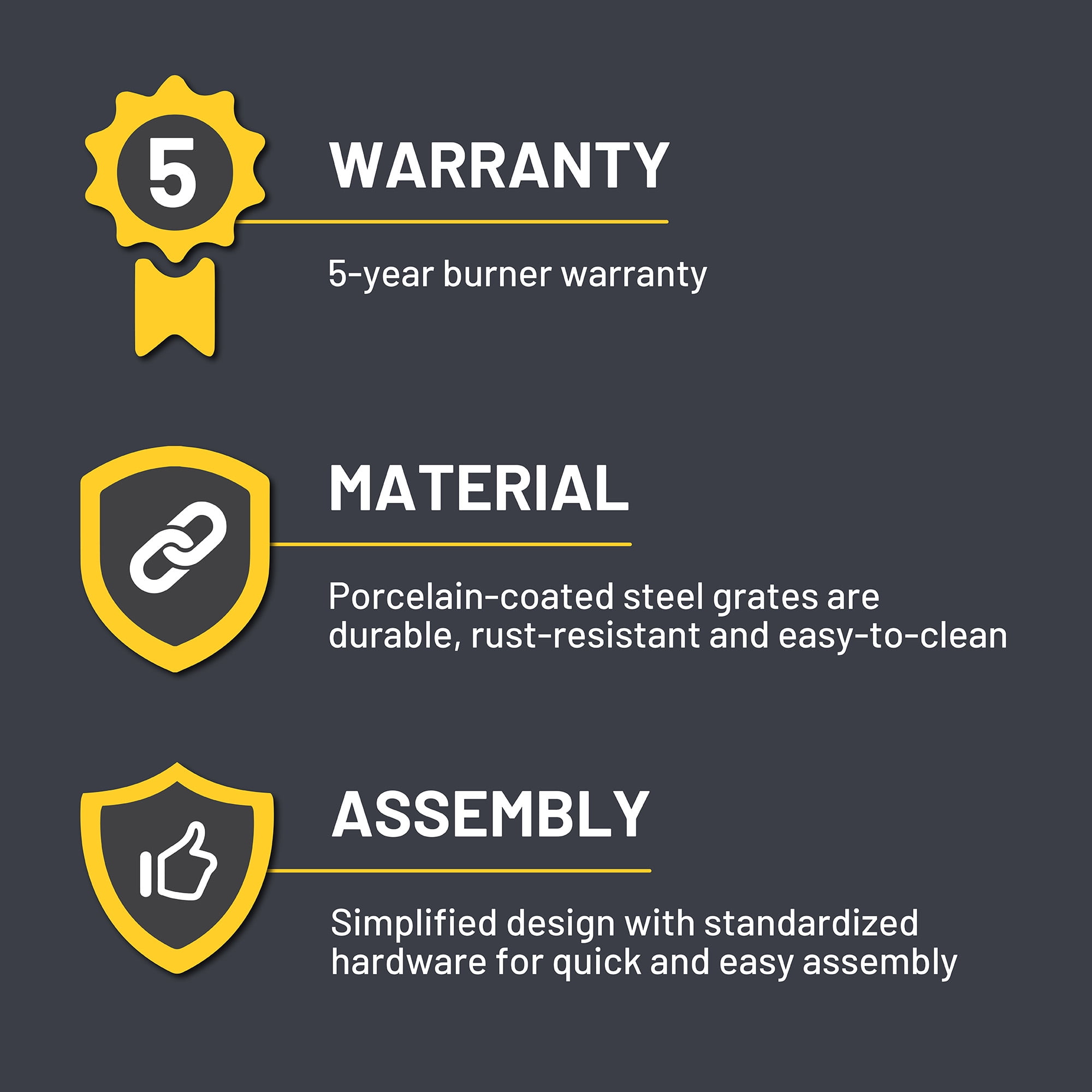 Charbroil® Performance Series™ Amplifire 4-Burner Gas Grill - Image 15