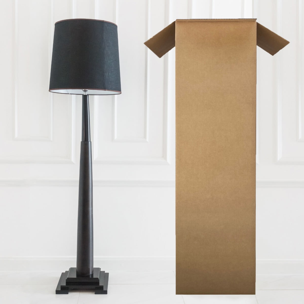 UBMOVE Pack of 5 Tall Lamp Moving Boxes Size 12" x 12" x 48" - Image 7
