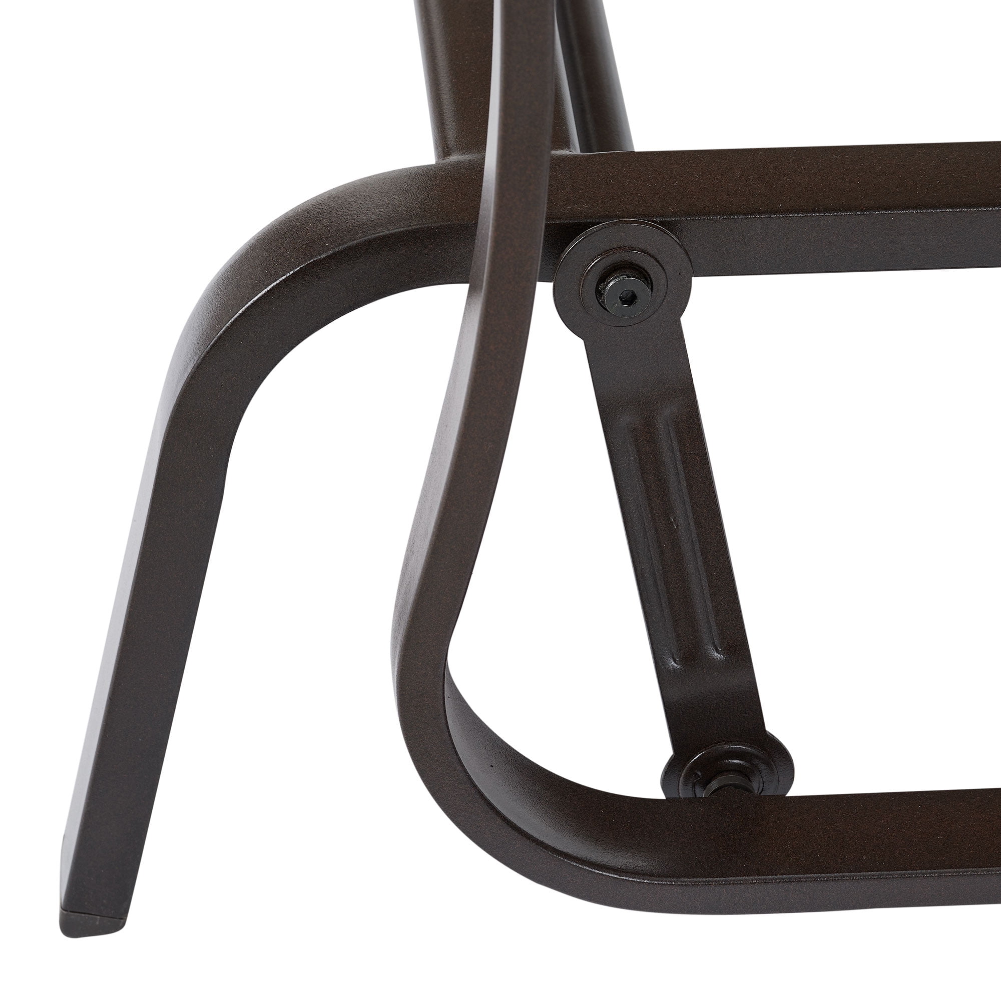 Mainstays Sand Dune Steel Outdoor Glider Bench, Tan - Image 7