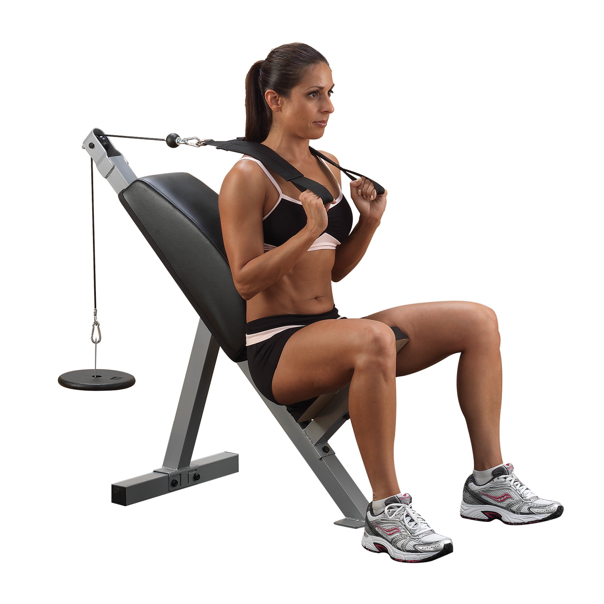 Powerline by Body-Solid PAB21X - Ab Bench - Image 4