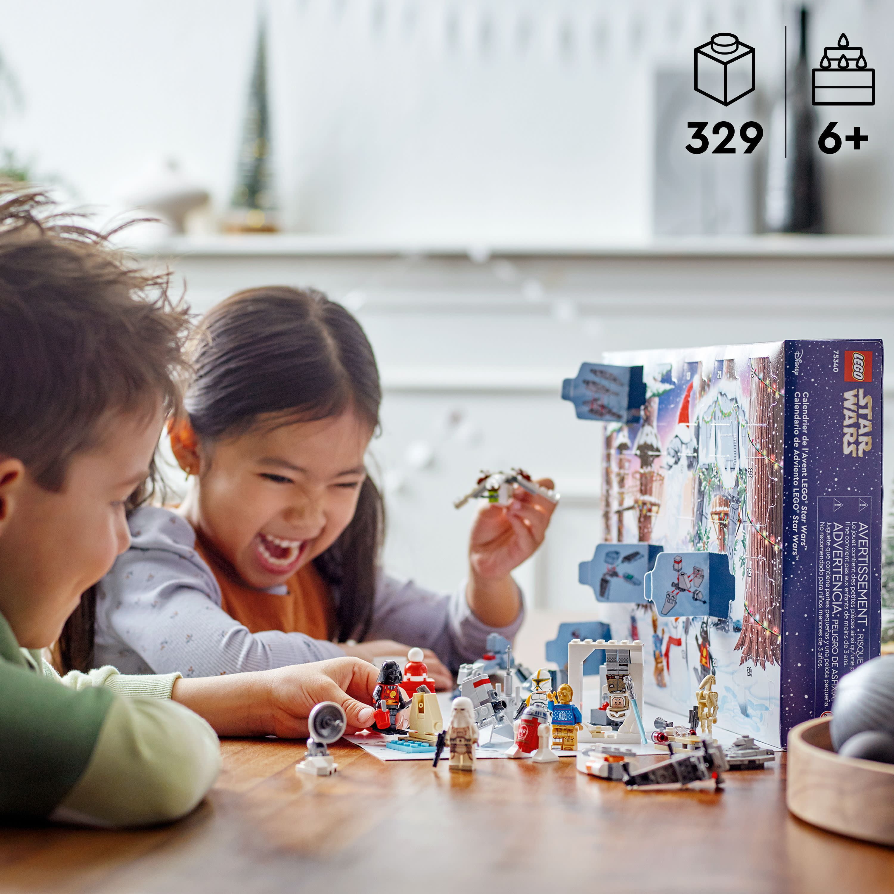 LEGO Star Wars 2022 Advent Calendar 75340 Building Toy Set (329 Pieces) - Image 2