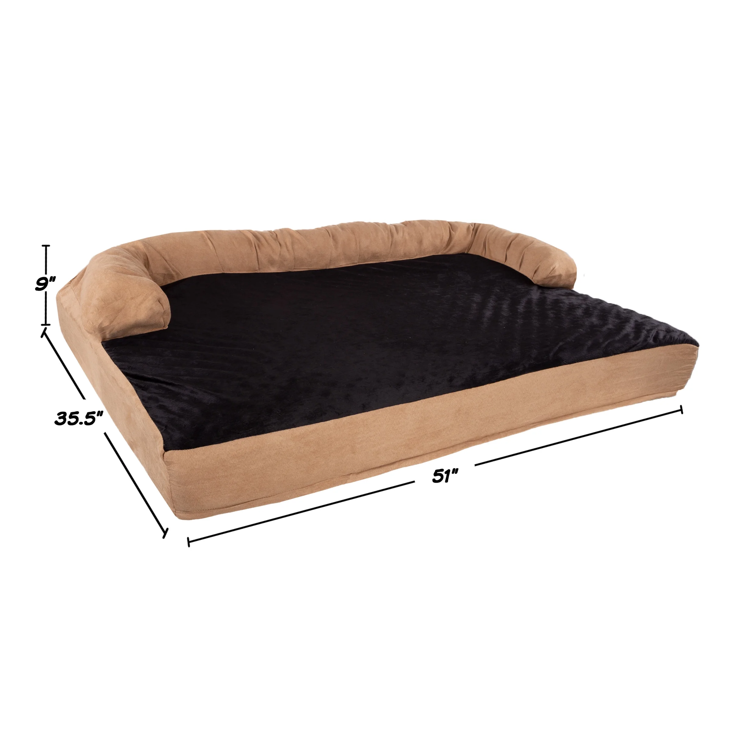 PETMAKER Orthopedic Memory Foam Pet Bed - Jumbo - Image 5