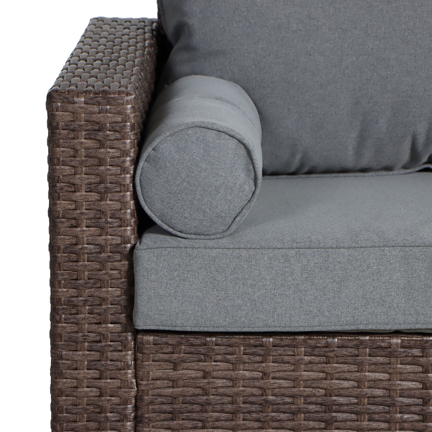 Better Homes & Gardens Brookbury Cuddle Chair- Gray - Image 4