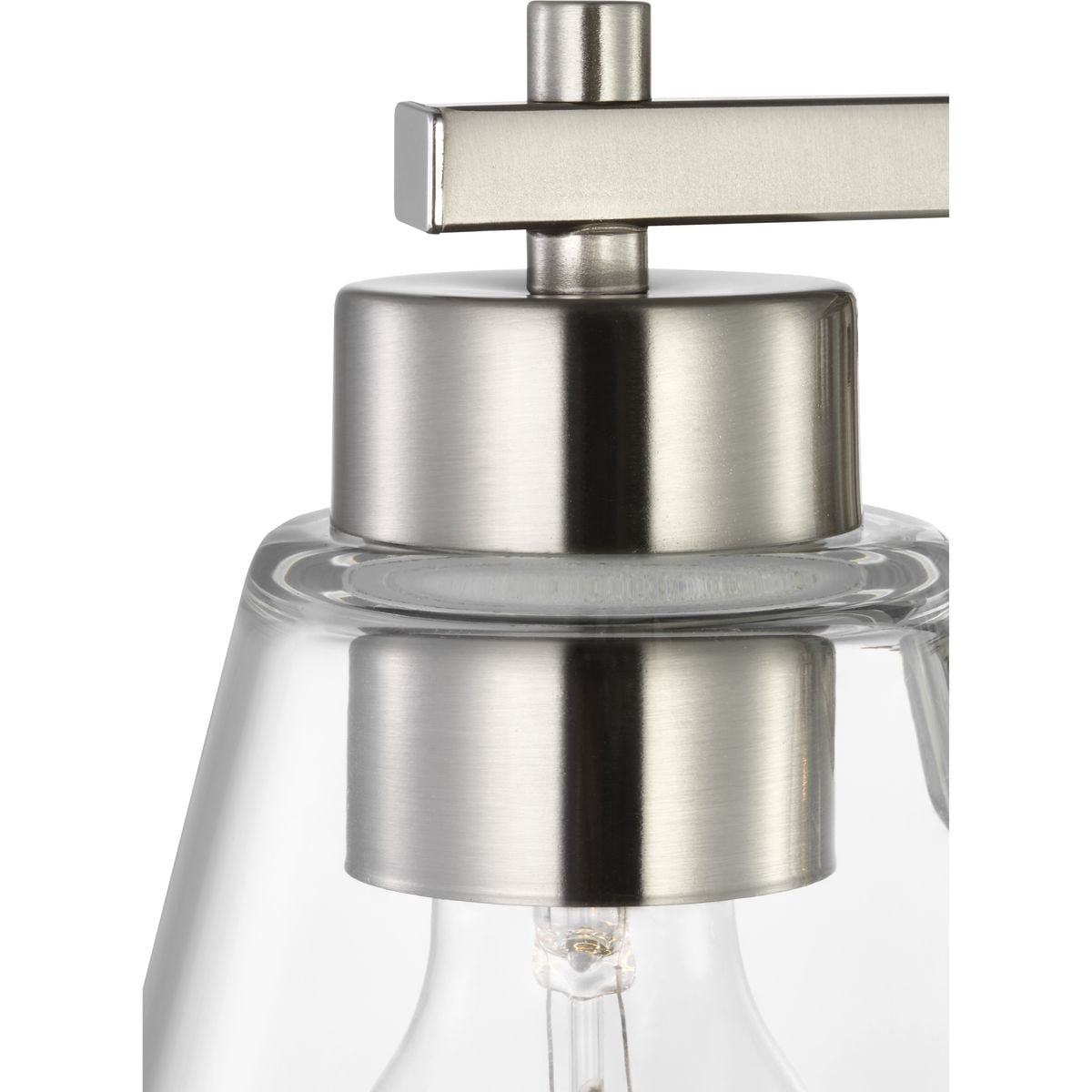 Better Homes and Gardens 22" Modern Dimmable 3-Light Vanity, Silver, Medium Base Bulb, Bathroom Light - Image 14