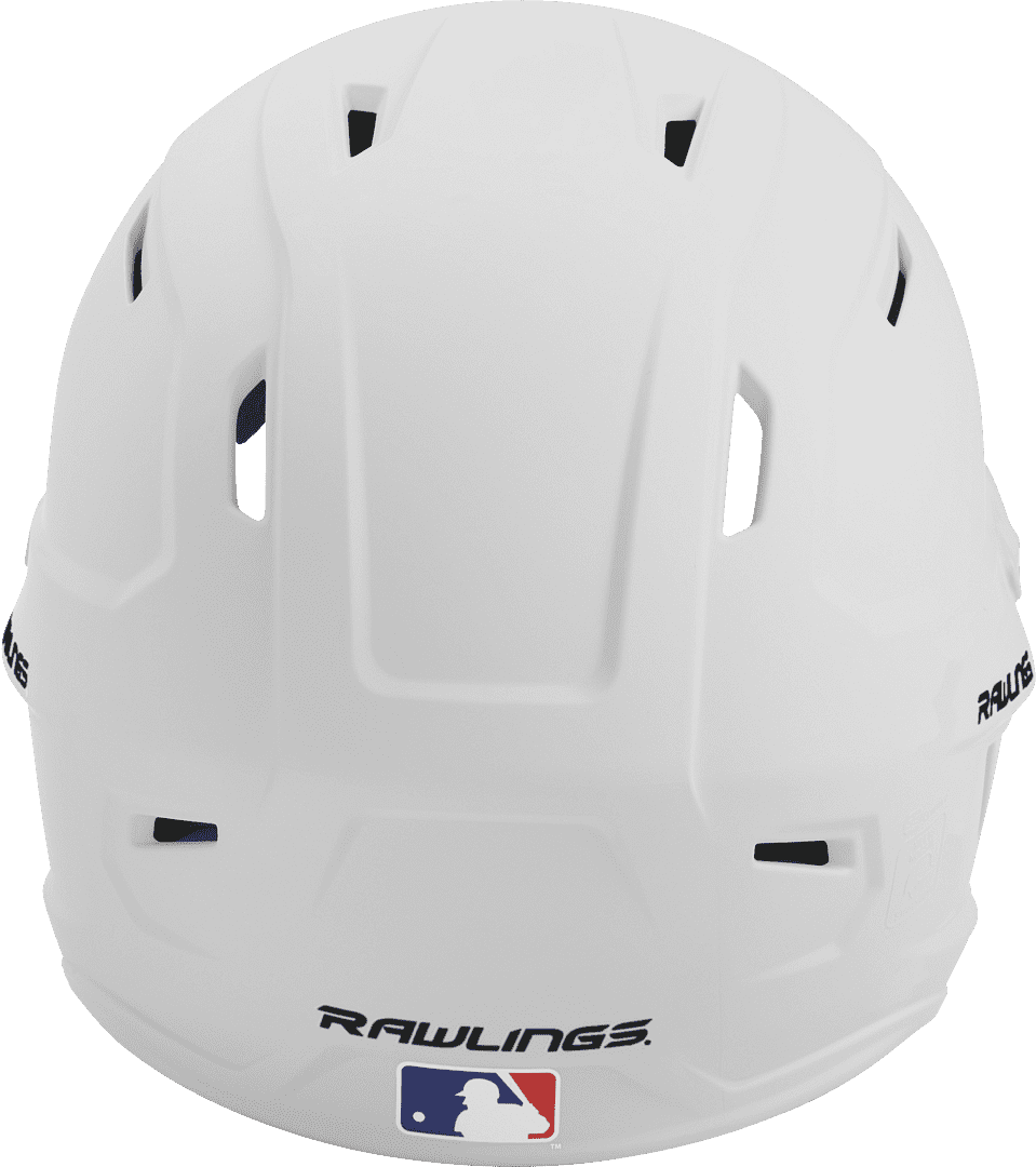 Rawlings Mach 1-Tone Helmet - Junior - Matte | Matte White | Junior - Image 4