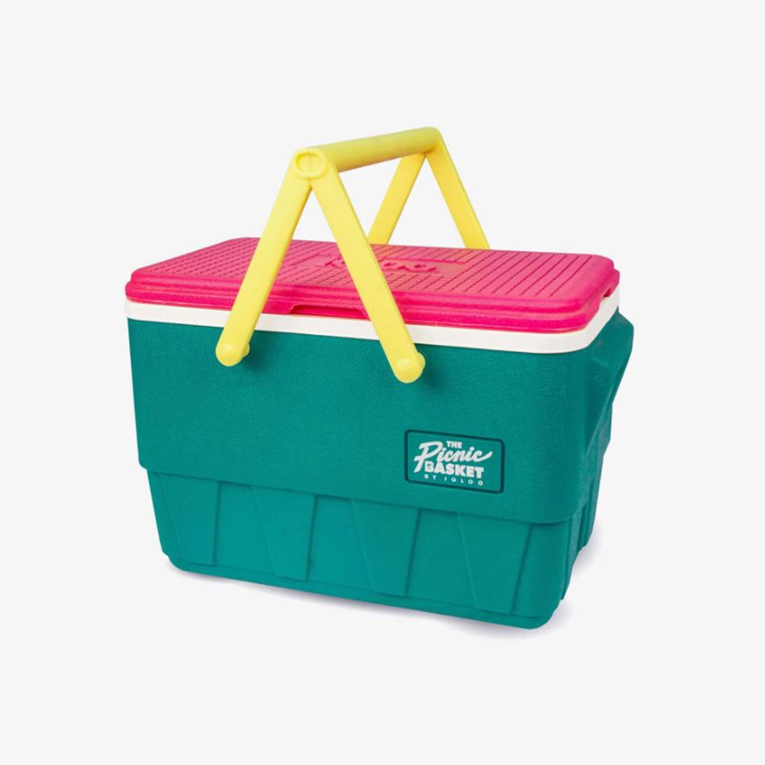 Igloo Retro Jade 25 Qt Lunch Picnic Basket Cooler Jade Cooler - Image 2