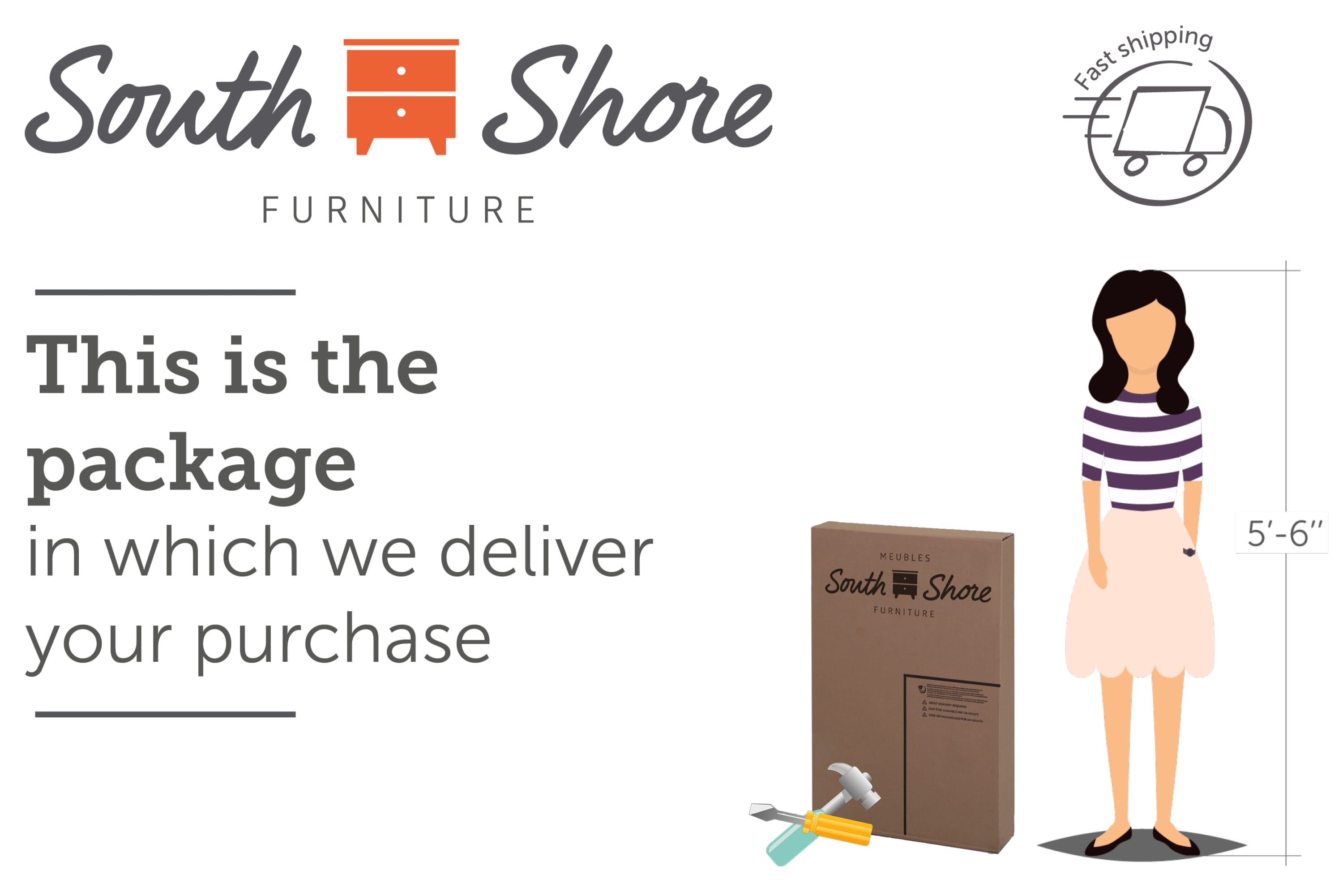 Hype 2-Drawer Nightstand Brown - Image 5