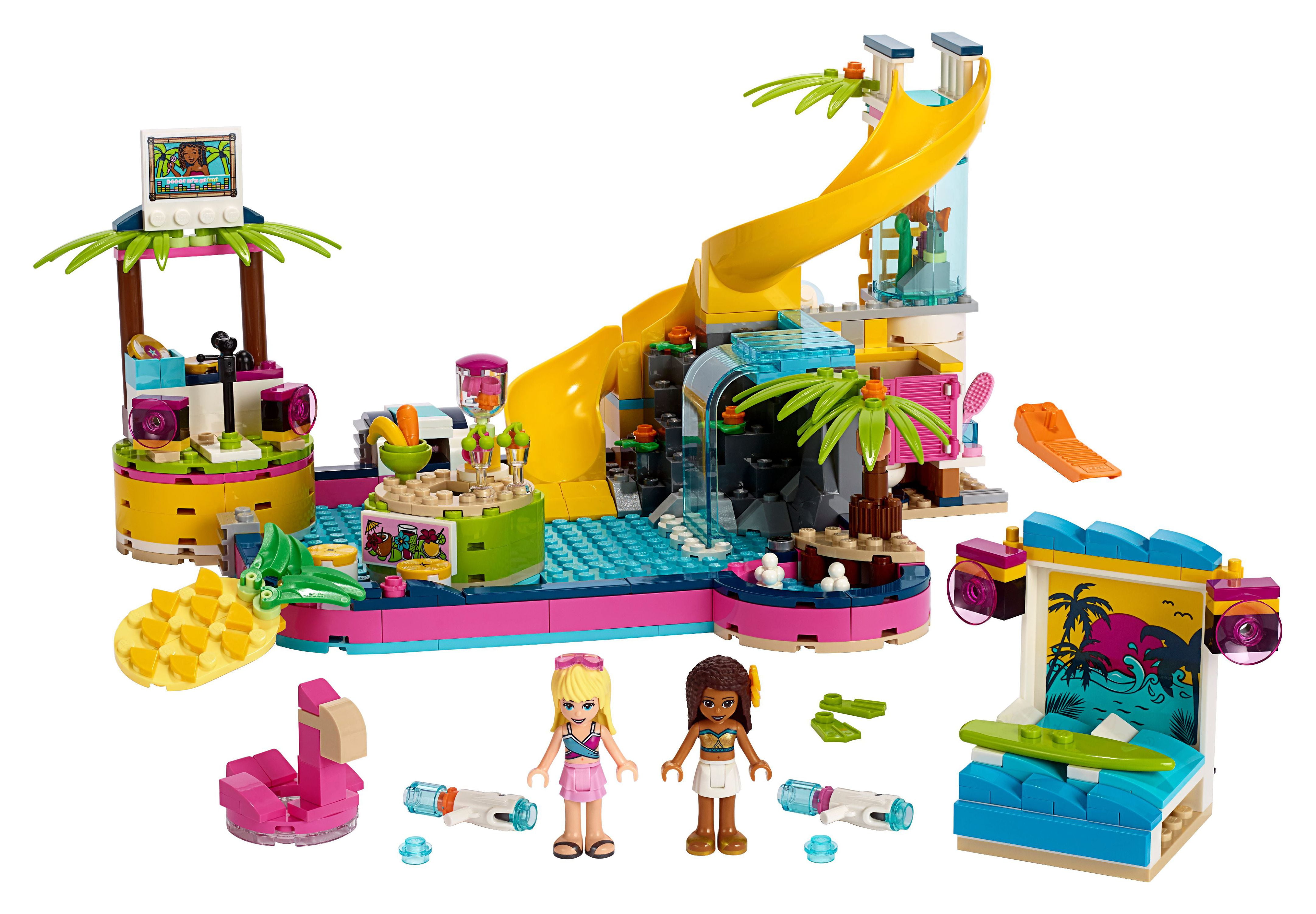 LEGO Friends Andrea's Pool Party 41374 Building Set with Mini Dolls - Image 5