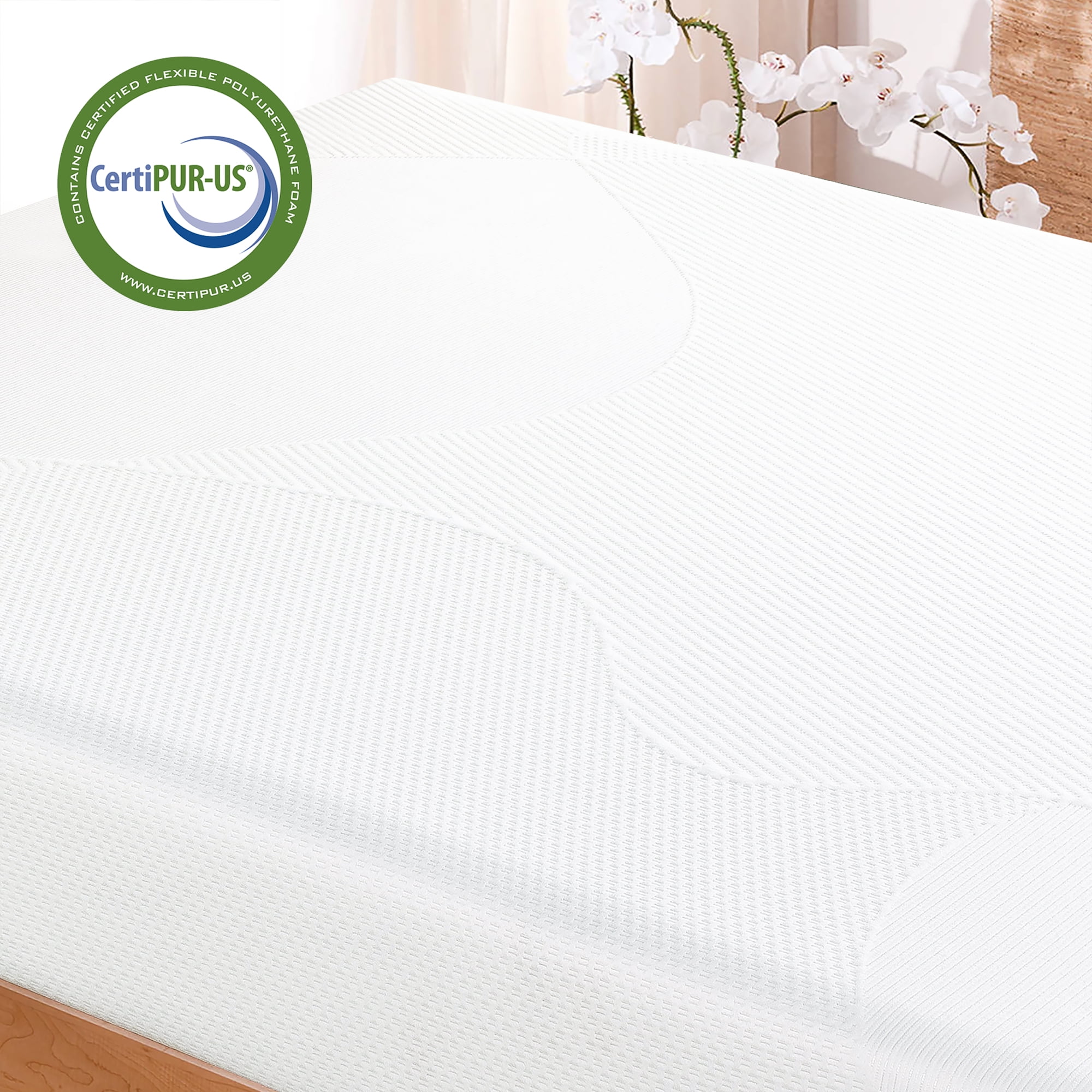 Spa Sensations by Zinus 8" Memory Foam Mattress, Full - Image 3