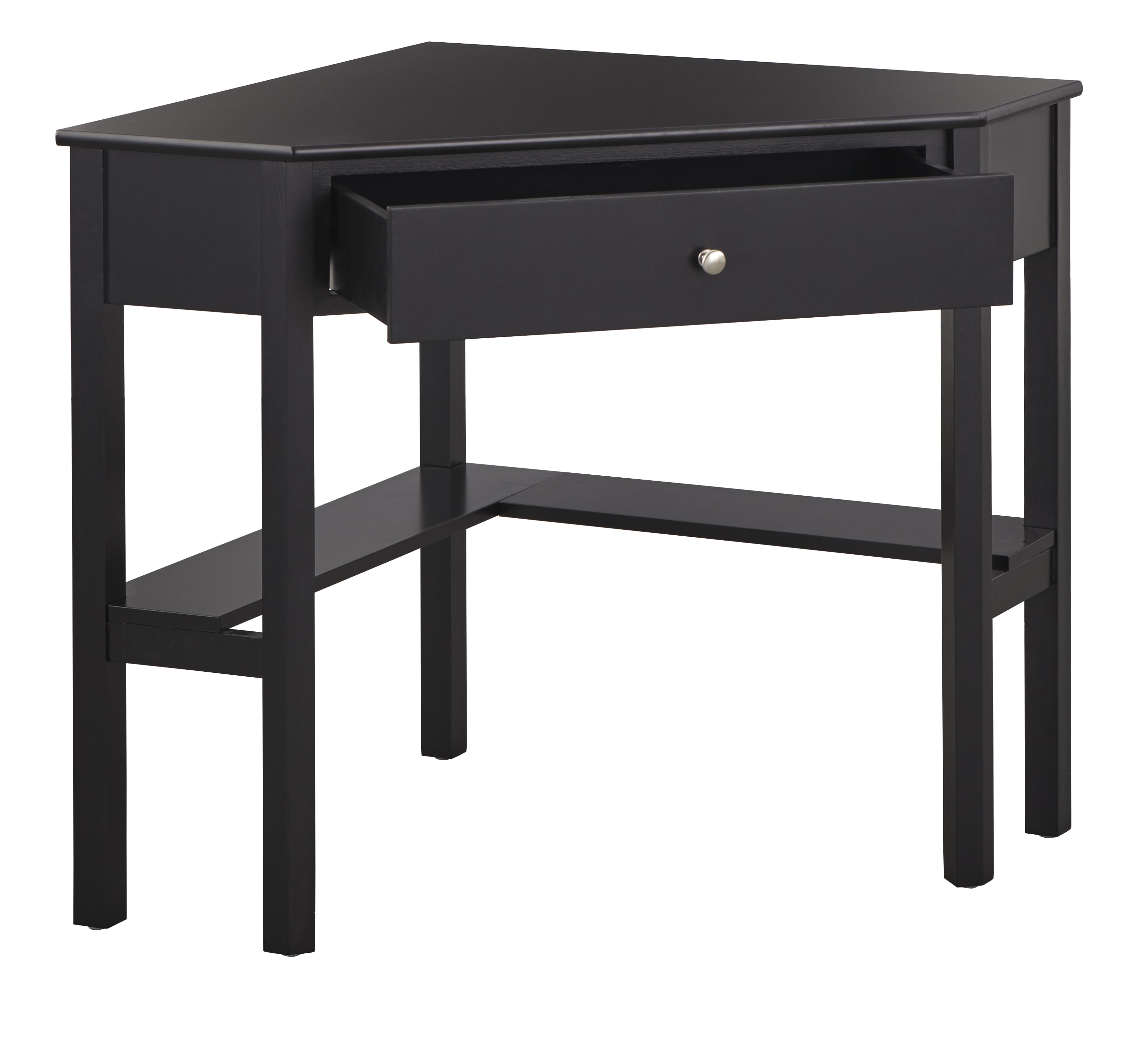 Porch & Den Lincoln Corner Desk Black Painted - Image 2