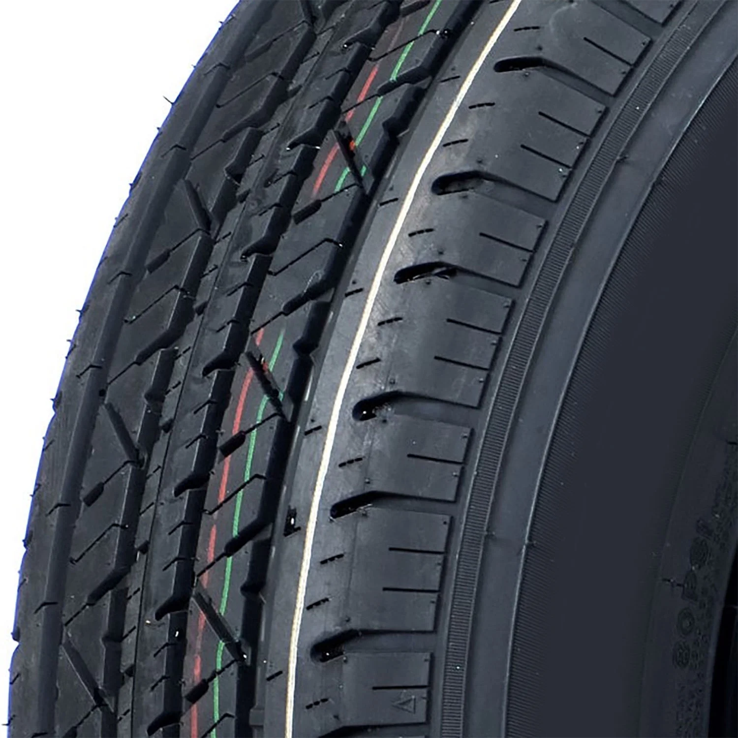 Travelstar HF288 ST205/75R15 6 Ply 101N Load Range C Radial Trailer Tire - ST 205/75/15 205/75R15 (Tire Only) - Image 2