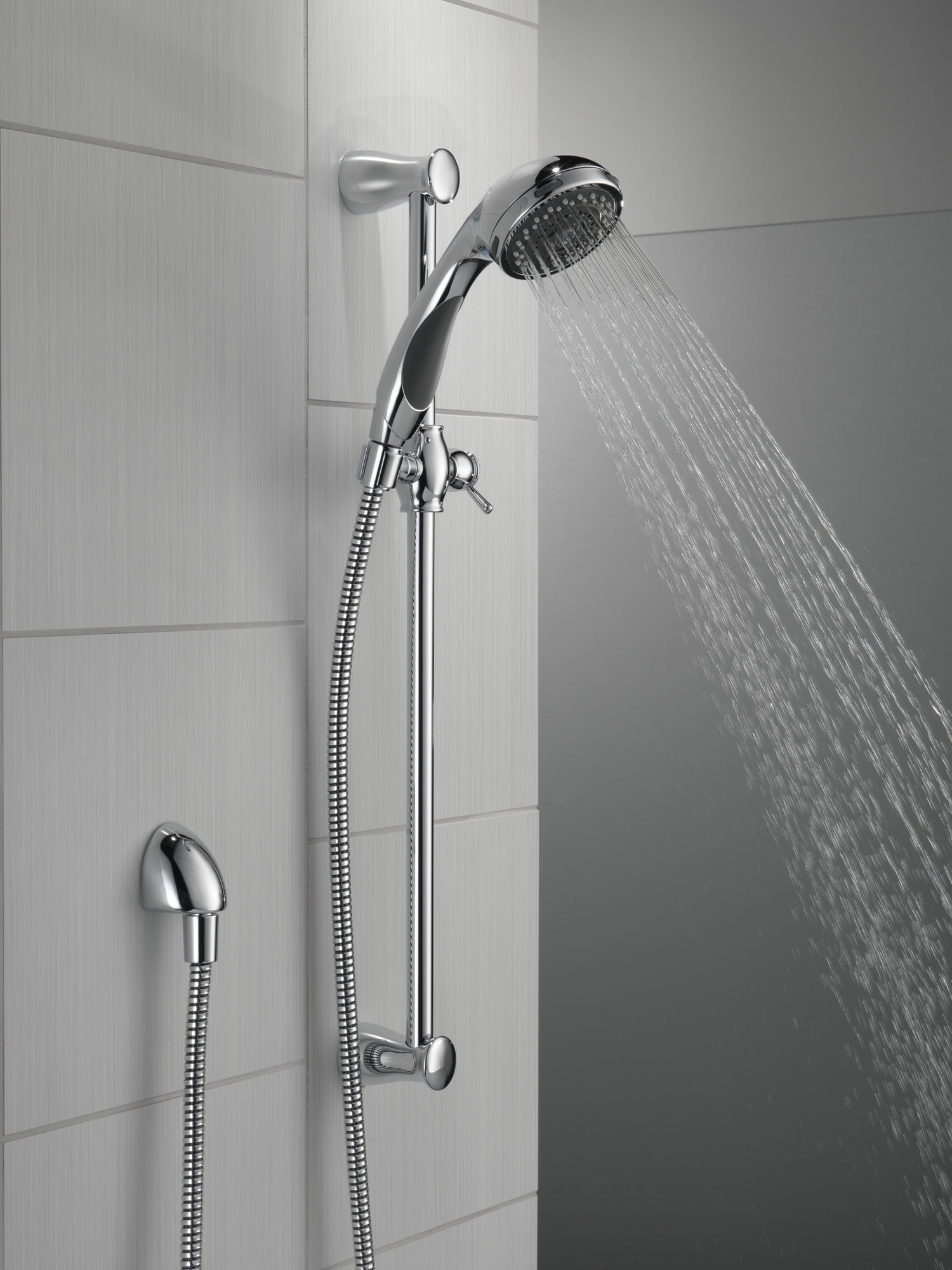 3-Spray Premium Slide Bar Hand Shower in Chrome 57014 - Image 3