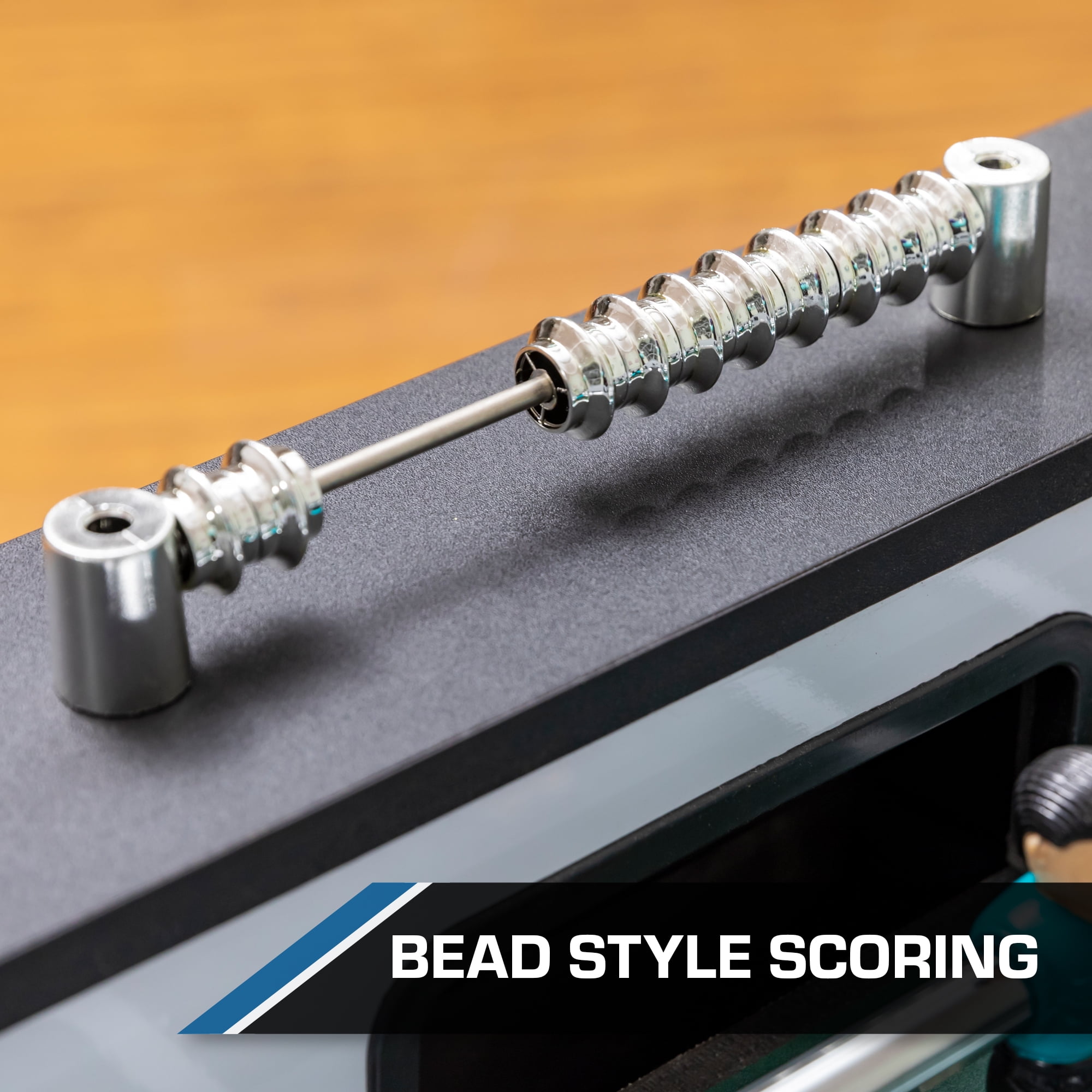 EastPoint Sports Levante 54" Official Size Indoor Foosball Table, Blue - Image 9