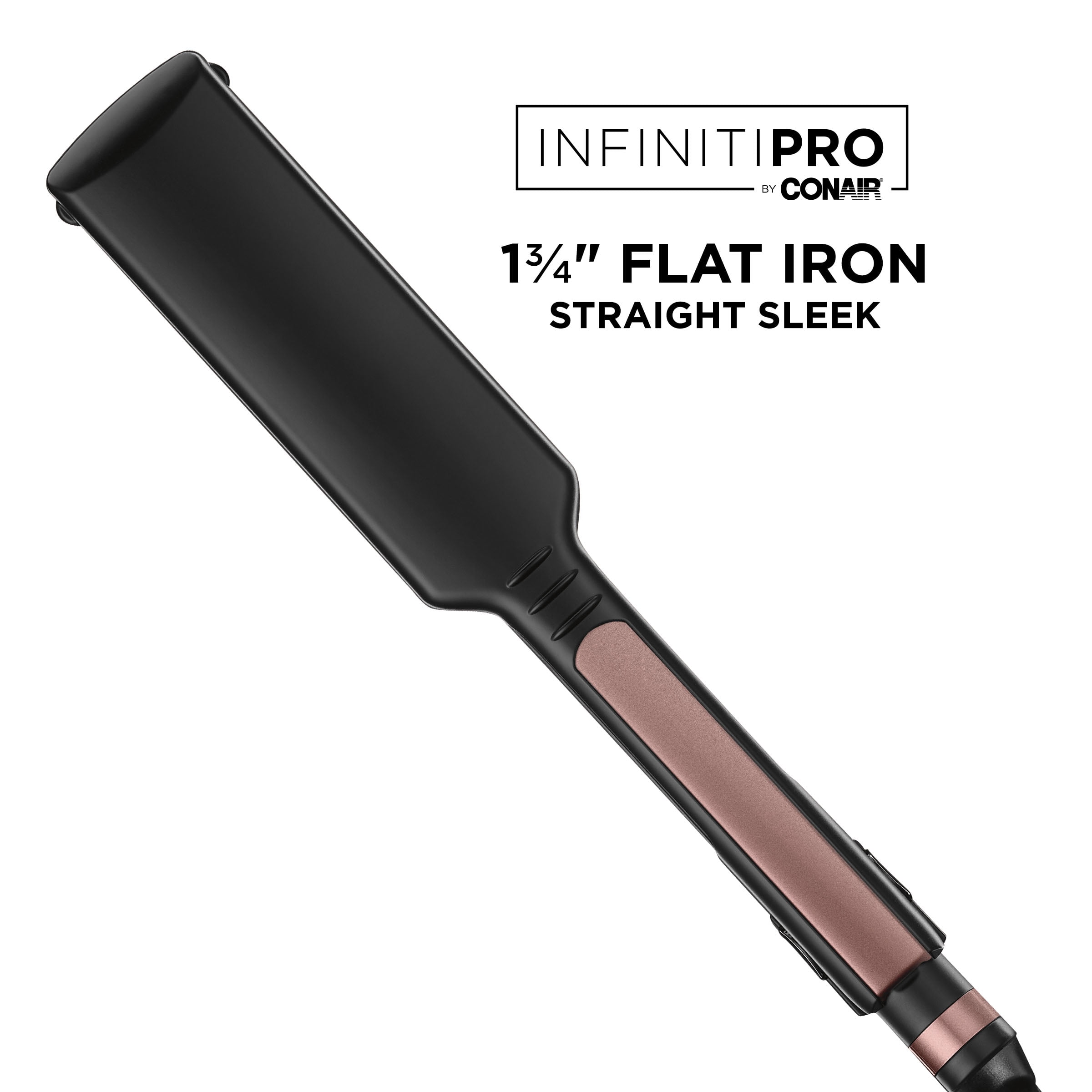 InfinitiPRO by Conair Rose Gold Titanium Ceramic Flat Iron, 1.75" CS812NN - Image 10