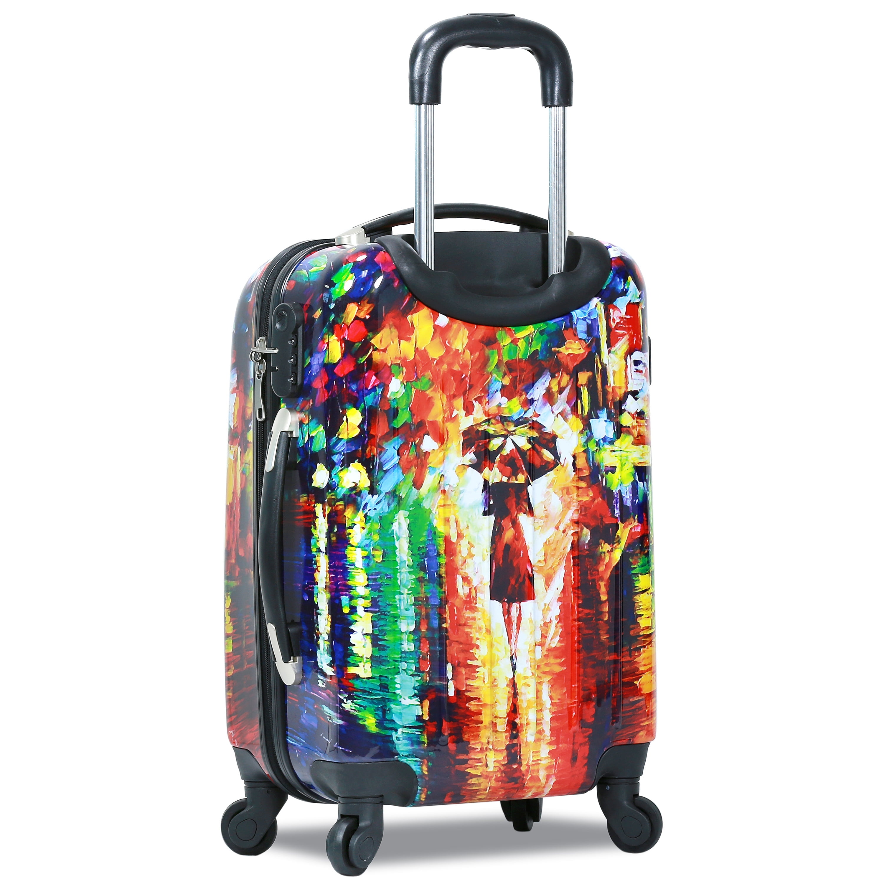Dejuno Parisian Nights Hardside 3-PC Spinner Luggage Set - Image 7