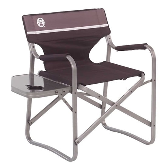 Coleman Aluminum Camping Chair with Side Table - Image 4
