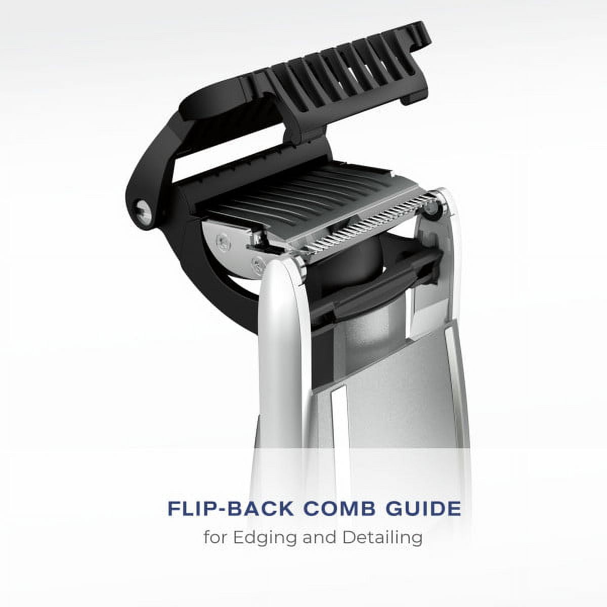 ConairMAN Beard Trimmer for Men, Cord/Cordless Digital Length Control Beard and Stubble Trimmer GMT980 - Image 7