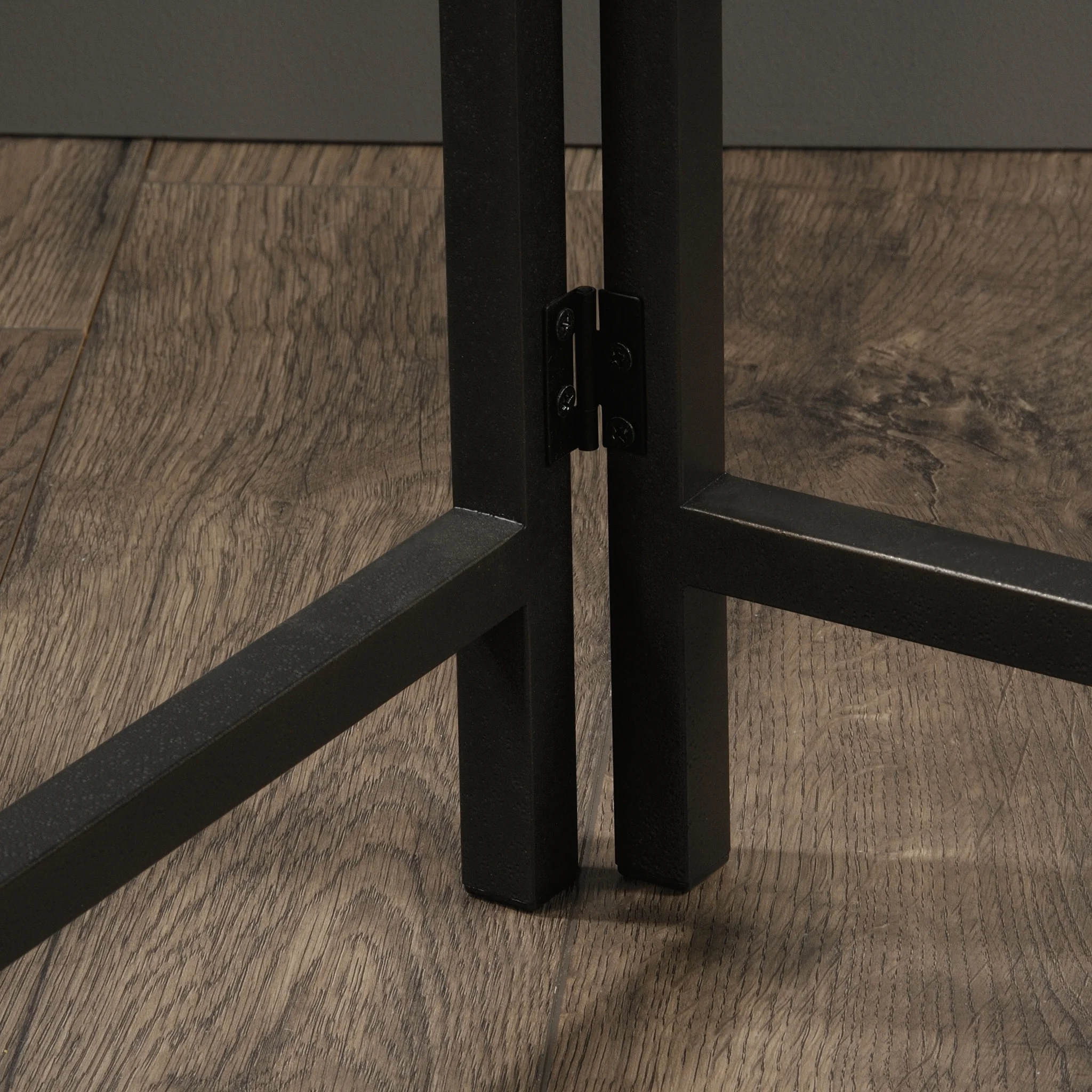 Sauder Curiod L-Desk, Smoked Oak Finish - Image 3