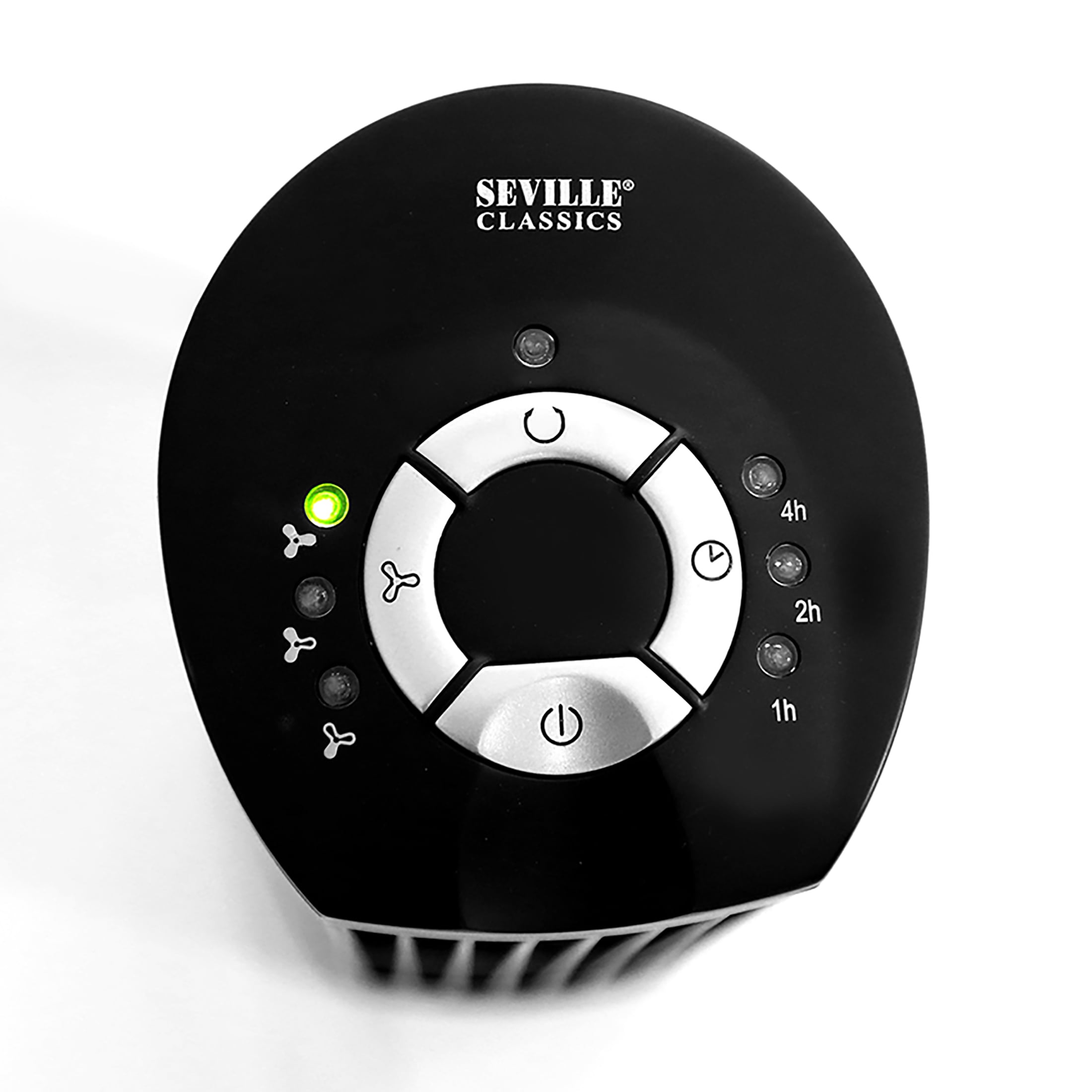 Seville Classics Ultra Slimline Tower Fan Combo Pack - 40" Tower Fan & 17" Personal Tower Fan, Black - Image 5