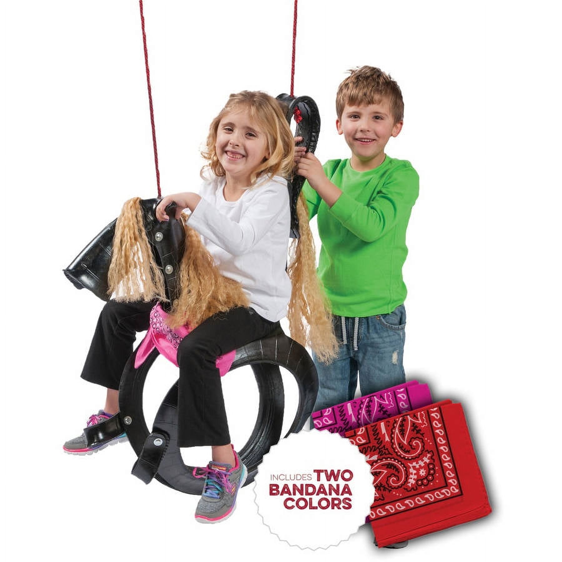 M&M Sales Enterprises Inc Pony Pal Tire Swing - Image 3