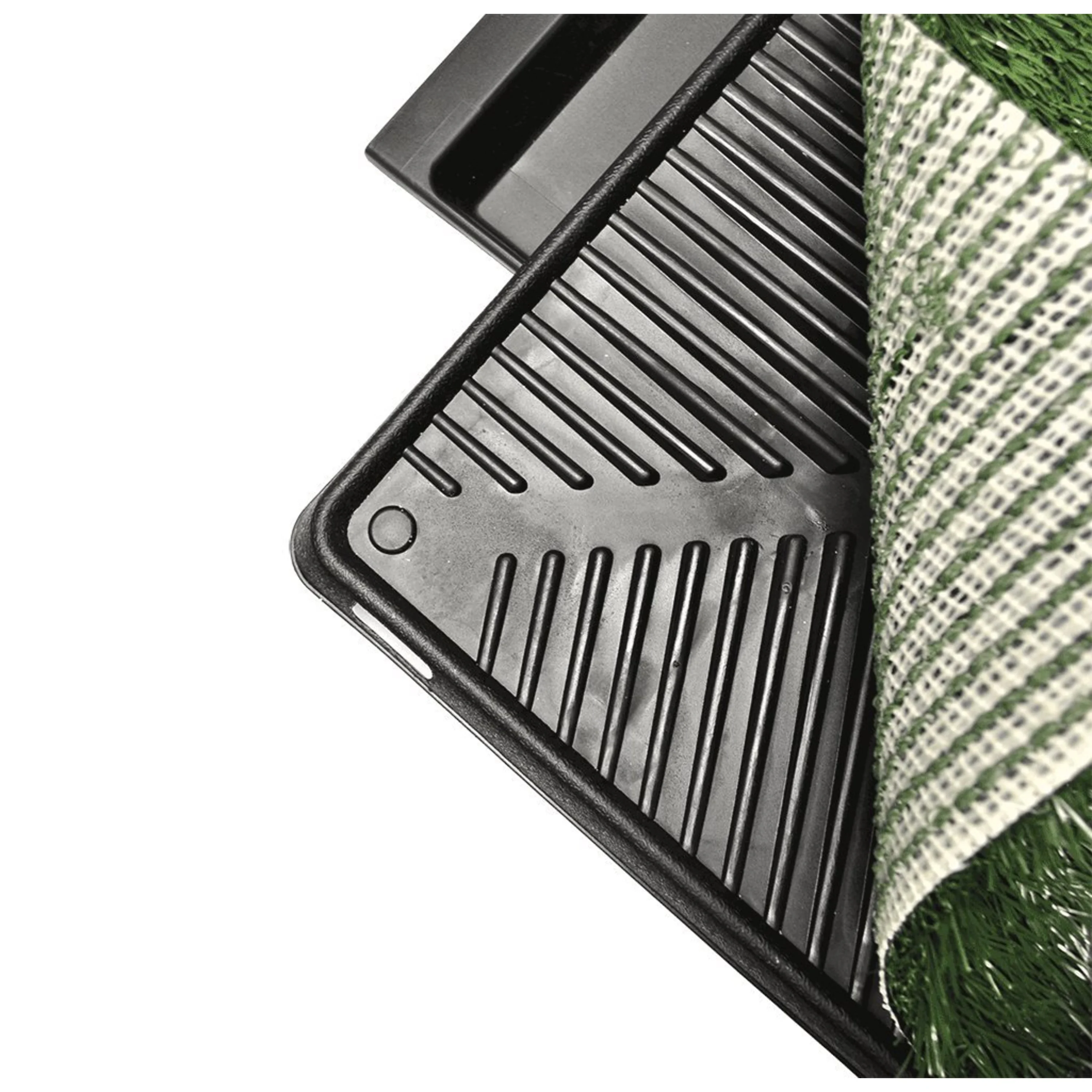 Downtown Pet Supply Grass Pad for Dogs, System w/ Drawer, 20 x 25" Dog Pads - Image 8