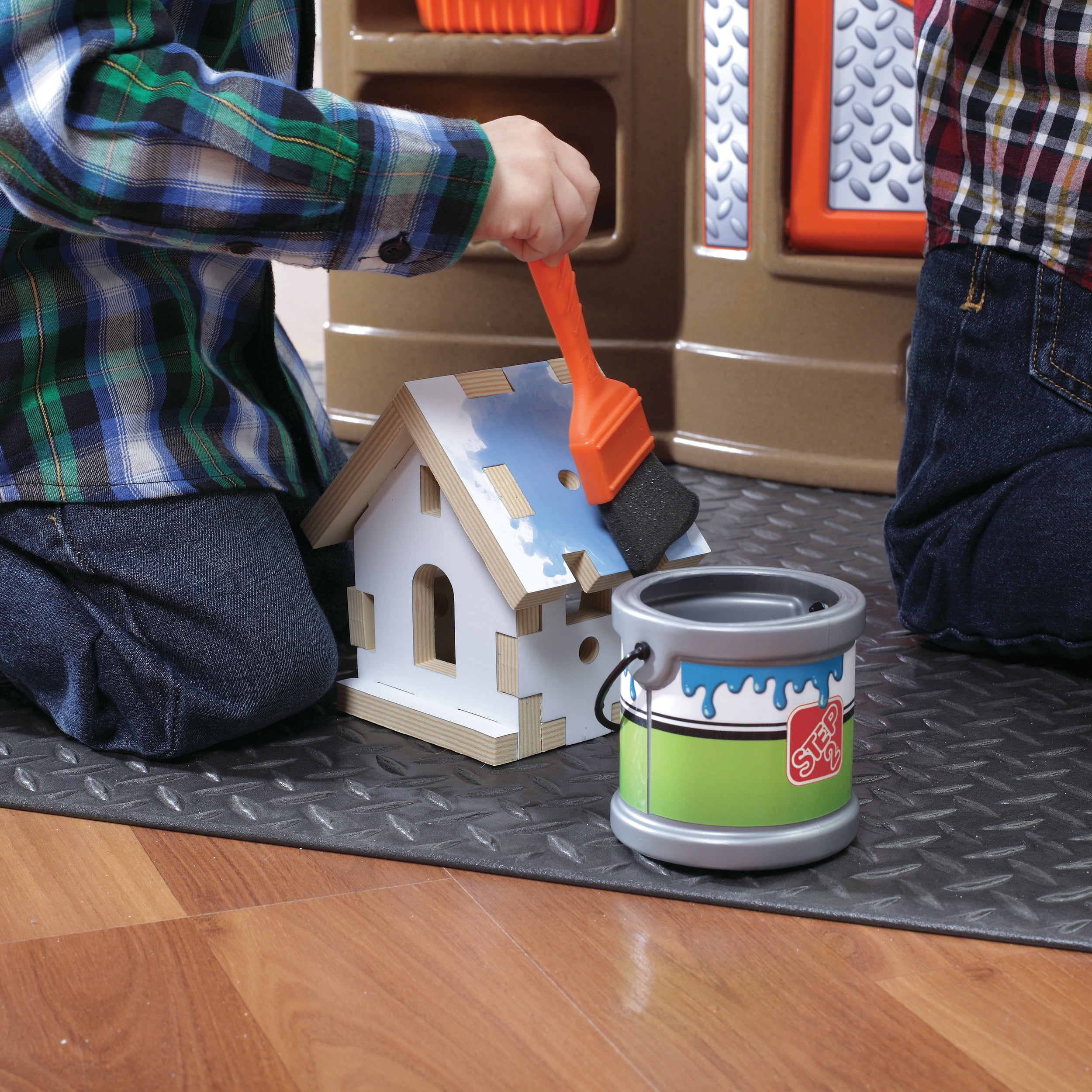 Step2 Big Builders Pro Workshop Multicolor Tool Bench, 27.50" x 34", 19 lb - Image 39