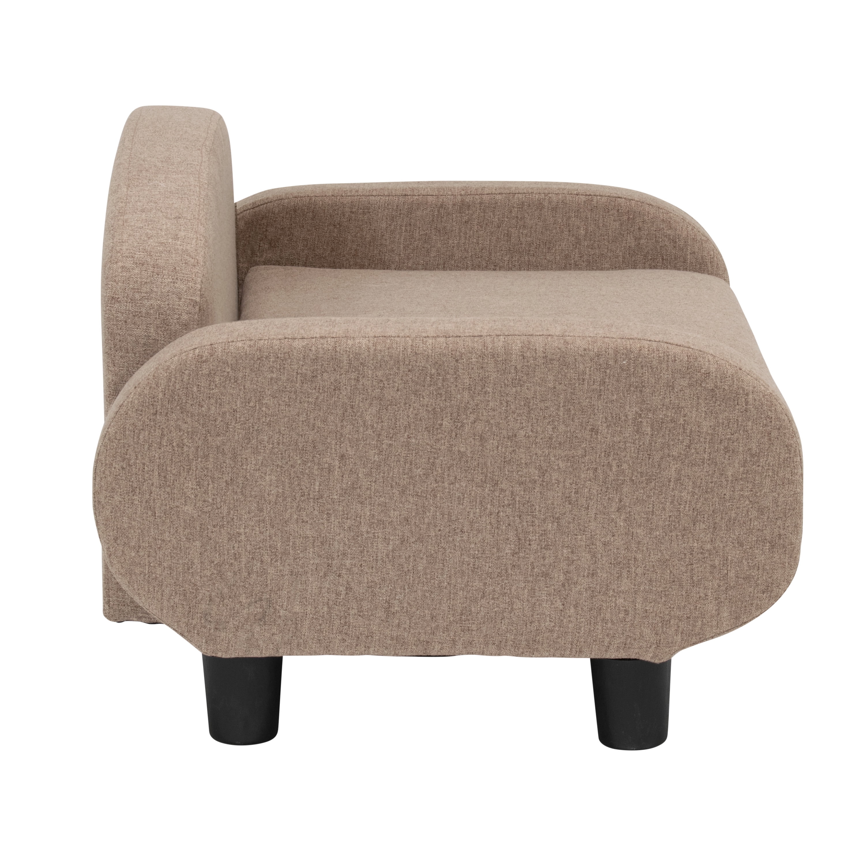 Paws & Purrs Cat Sofa Bed, Pet Couch for Indoor Cats Elevated Cat Beds with Removable Washable Mattress Cover for Kitten, Puppy or Small Animal- 31.5" Wide, Sand - Image 10