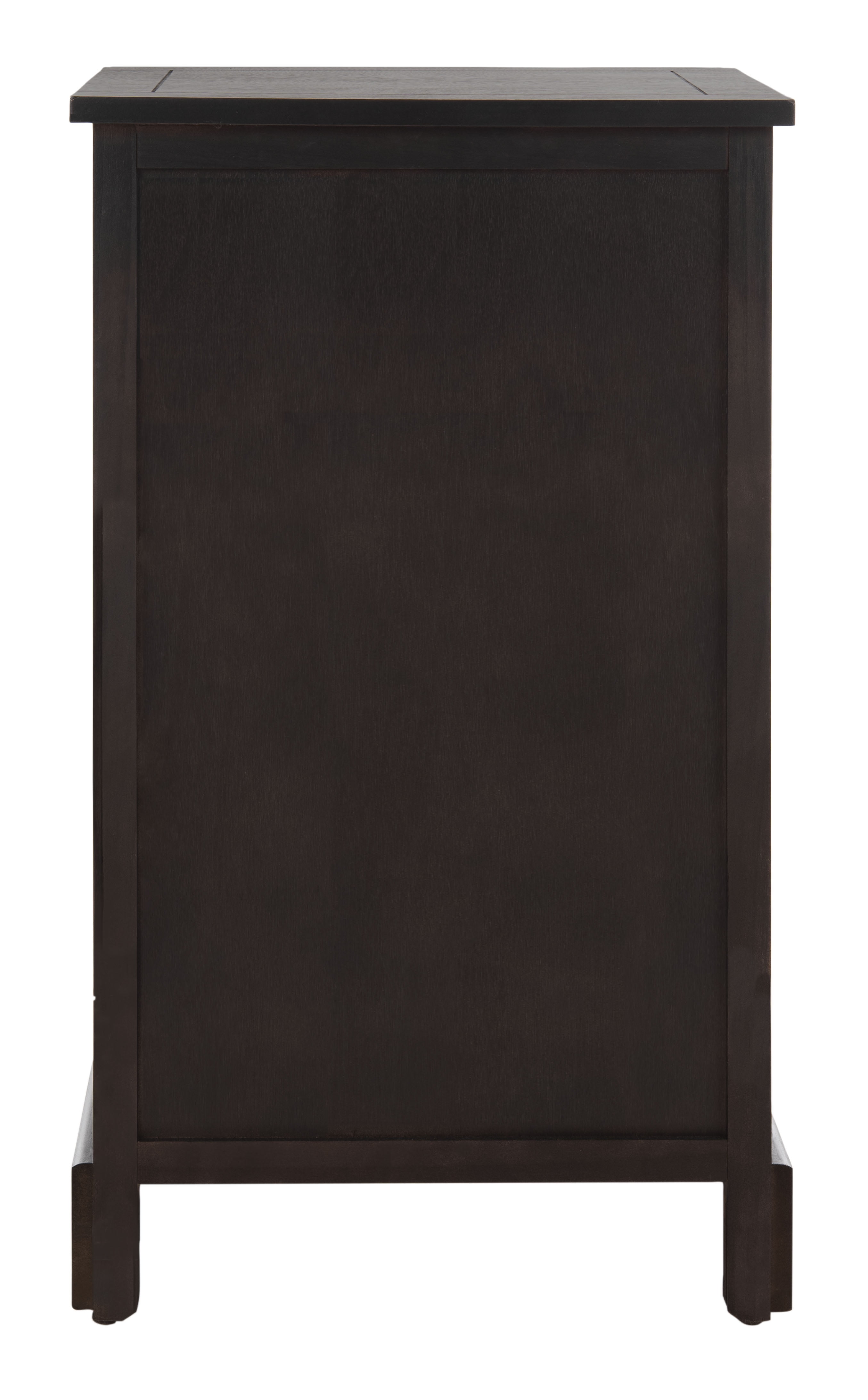 SAFAVIEH Carrie 1 Drawer Storage Side Table with 2 Baskets, Brown - Image 4