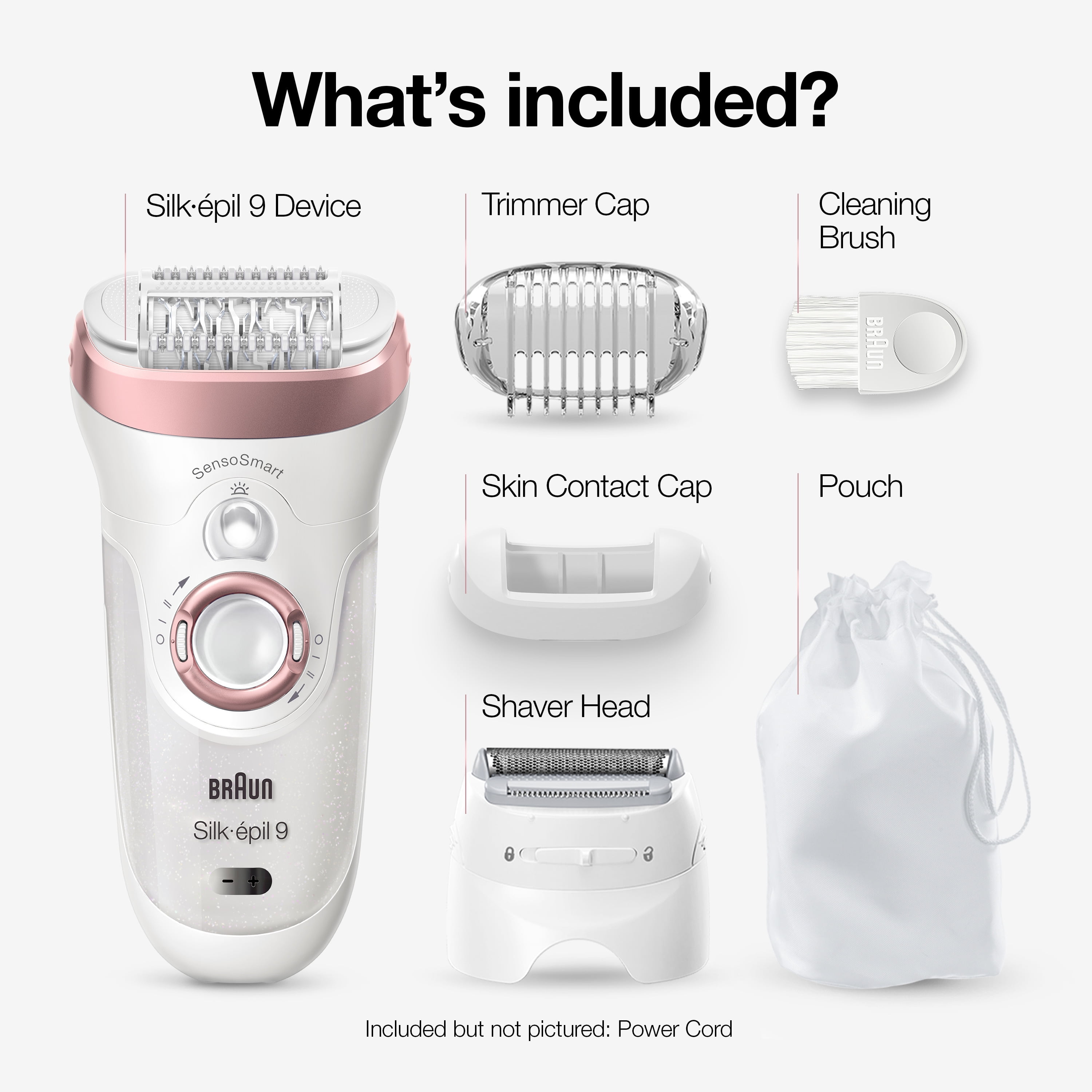 Braun Series 9 Epilator for Women for Long-Lasting Hair Removal, Silk-épil 9-720 - Image 8