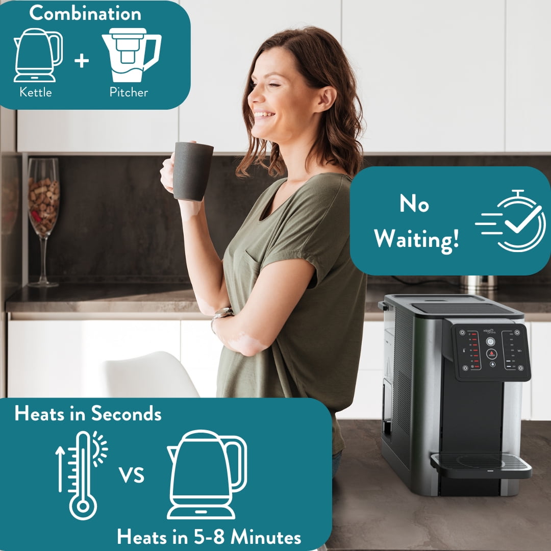 Aqua Optima Electric Kettle, Black with Temperature Control - Image 6