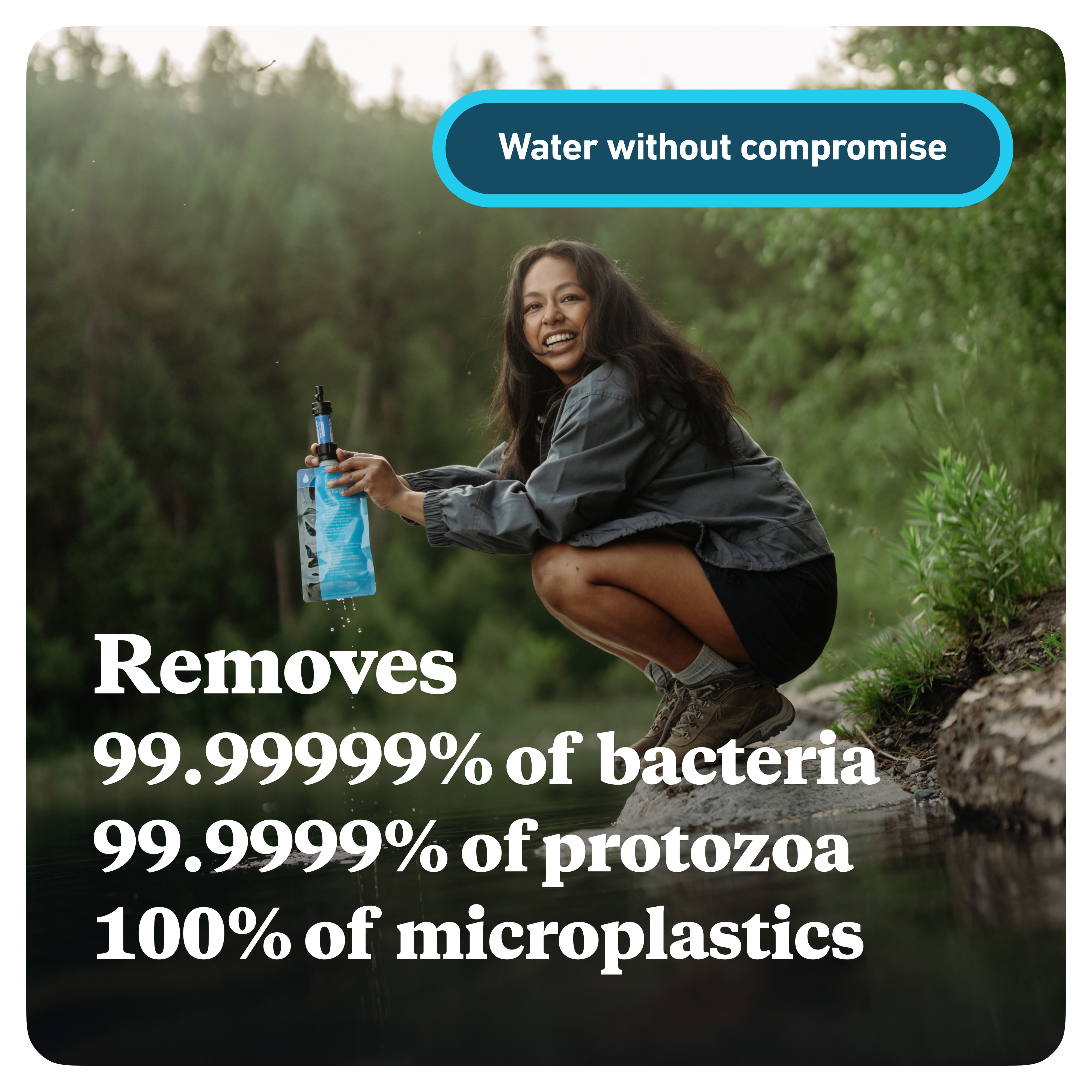 Sawyer Products SP2101 MINI Water Filtration System, 2-Pack, Blue / Green - Image 8