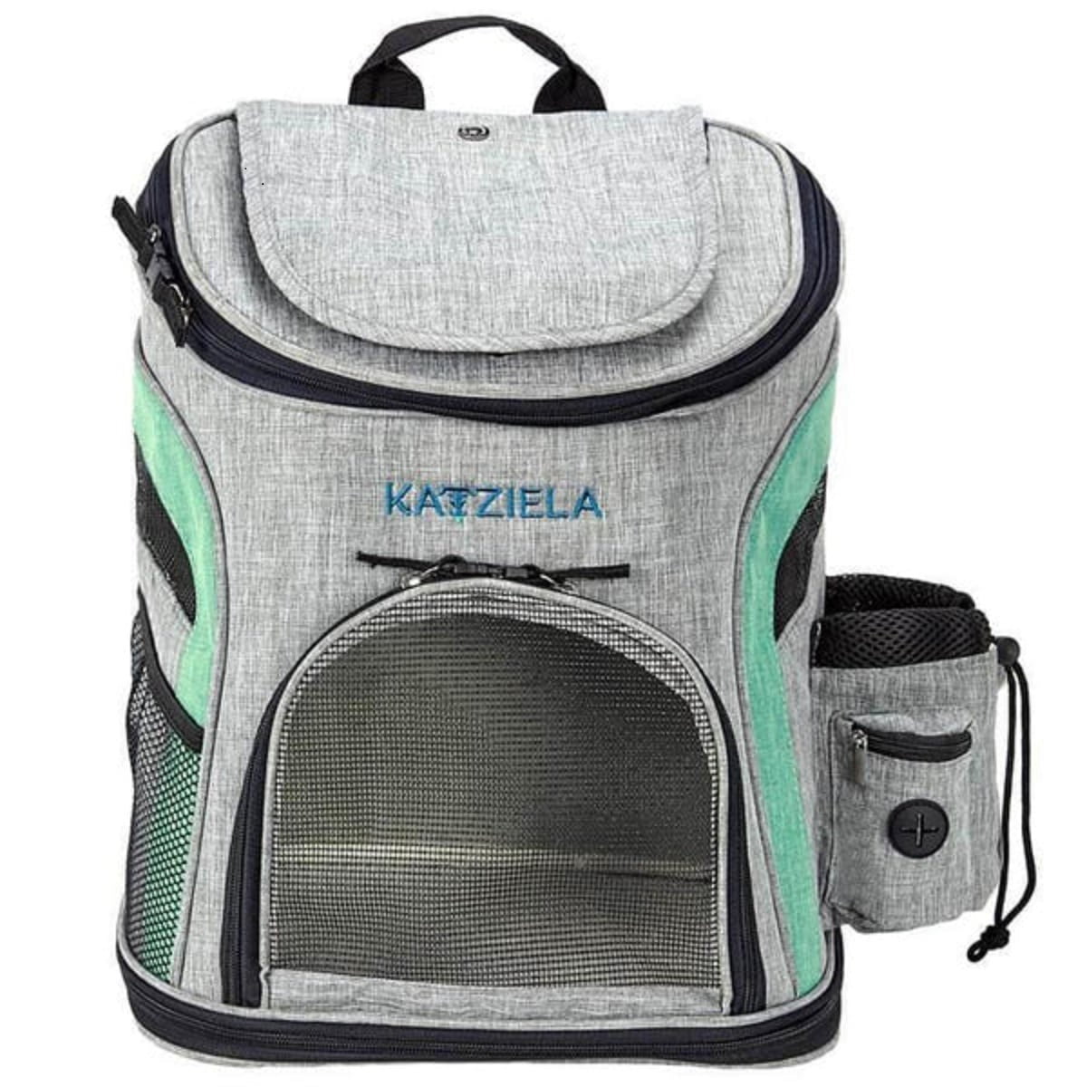 Katziela Pet Carrier Backpack, Green - Image 3