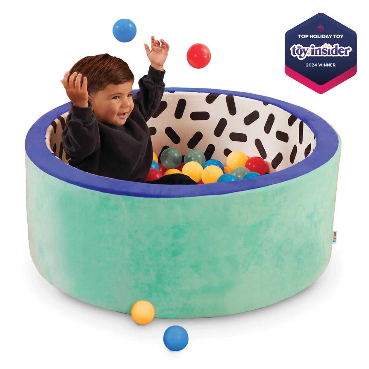 Battat Hop in Foam Ball Pit with 65+ Balls and Washable Cover, Toddler and Indoor Preschool Toys - Image 4