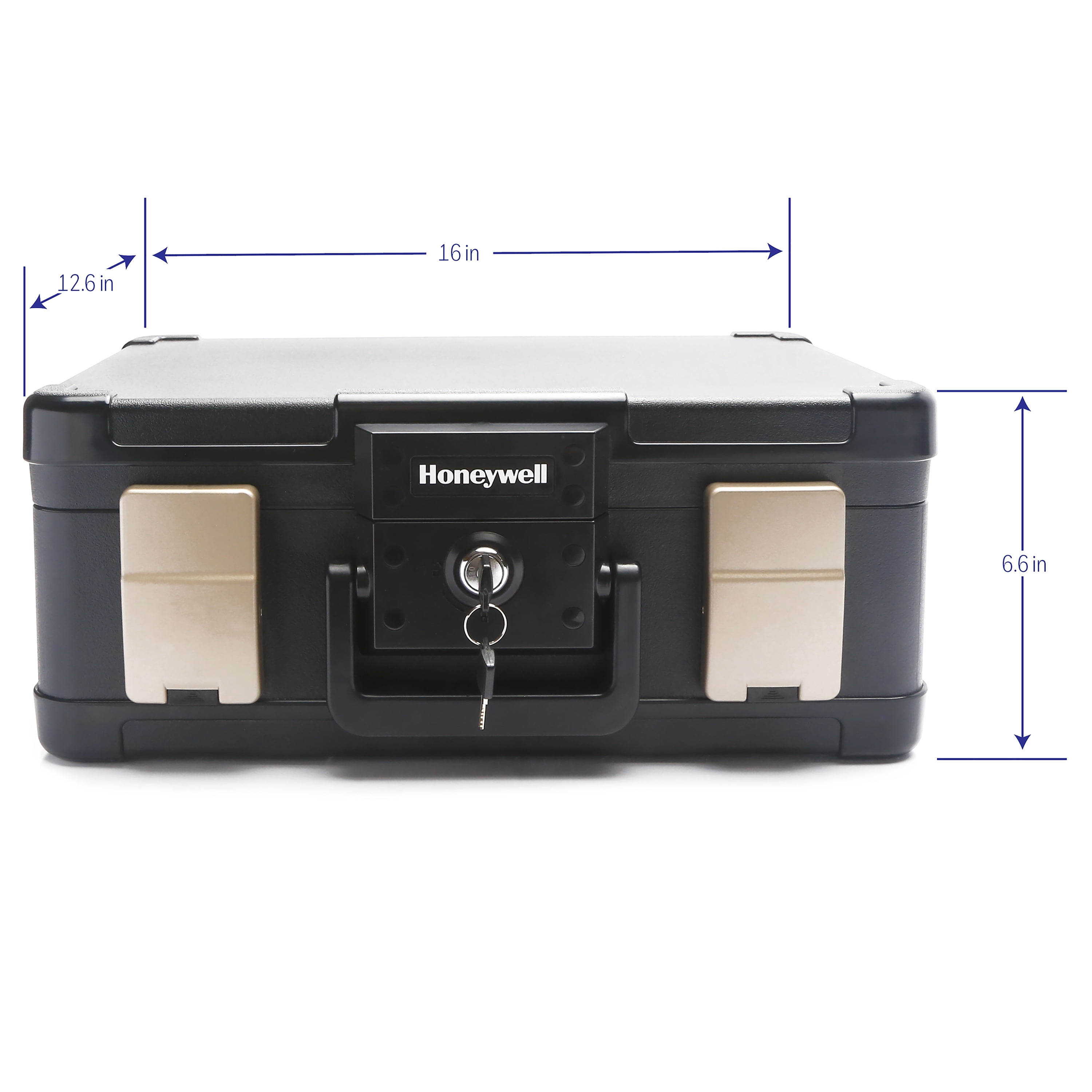 Honeywell Safes Waterproof 30-Minute Fire Chest Key Lock, Fits A4 and Legal Size 0.24 Cu ft. 1103 - Image 13