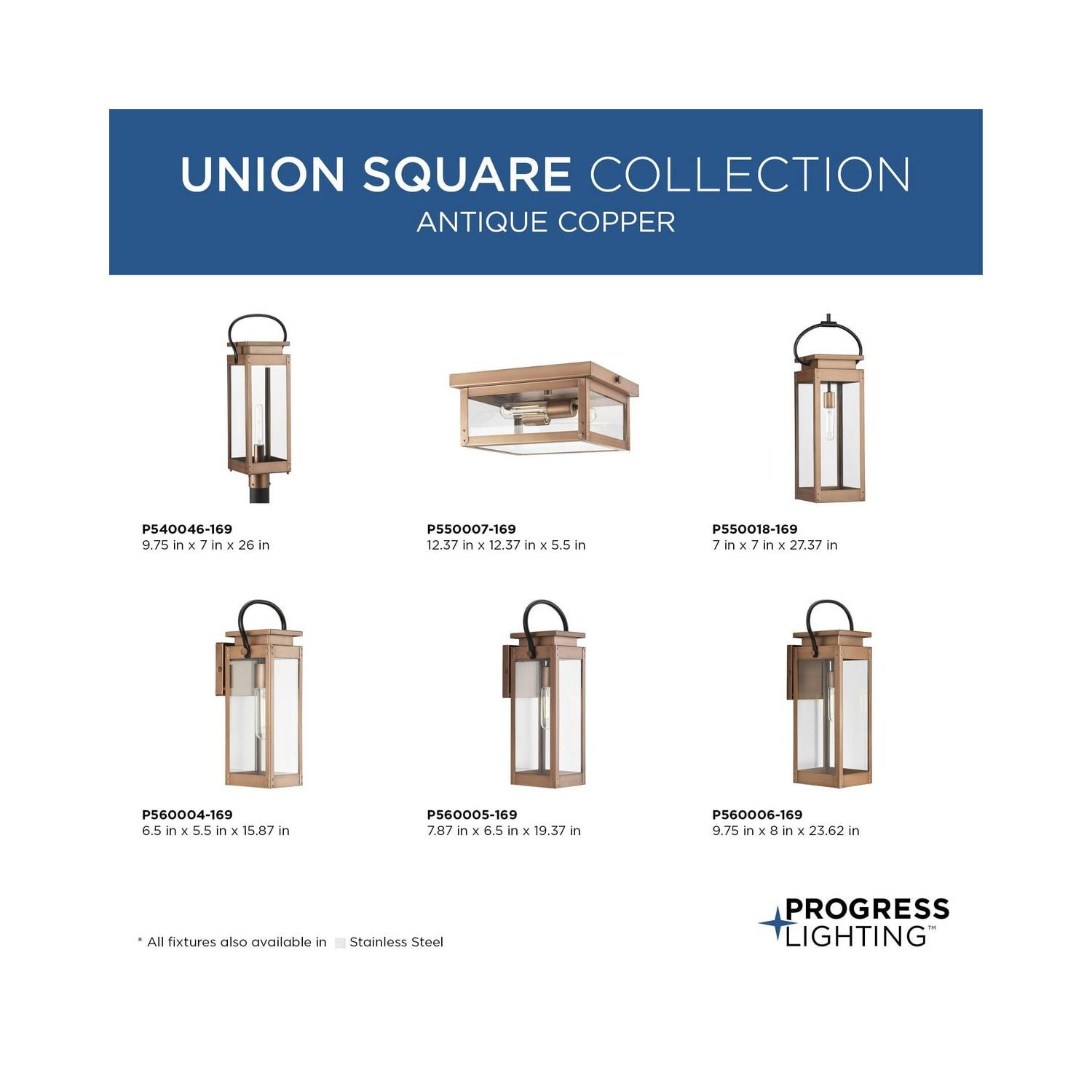 Union Square One-Light Small Antique Copper Urban Industrial Outdoor Wall Lantern - Image 5