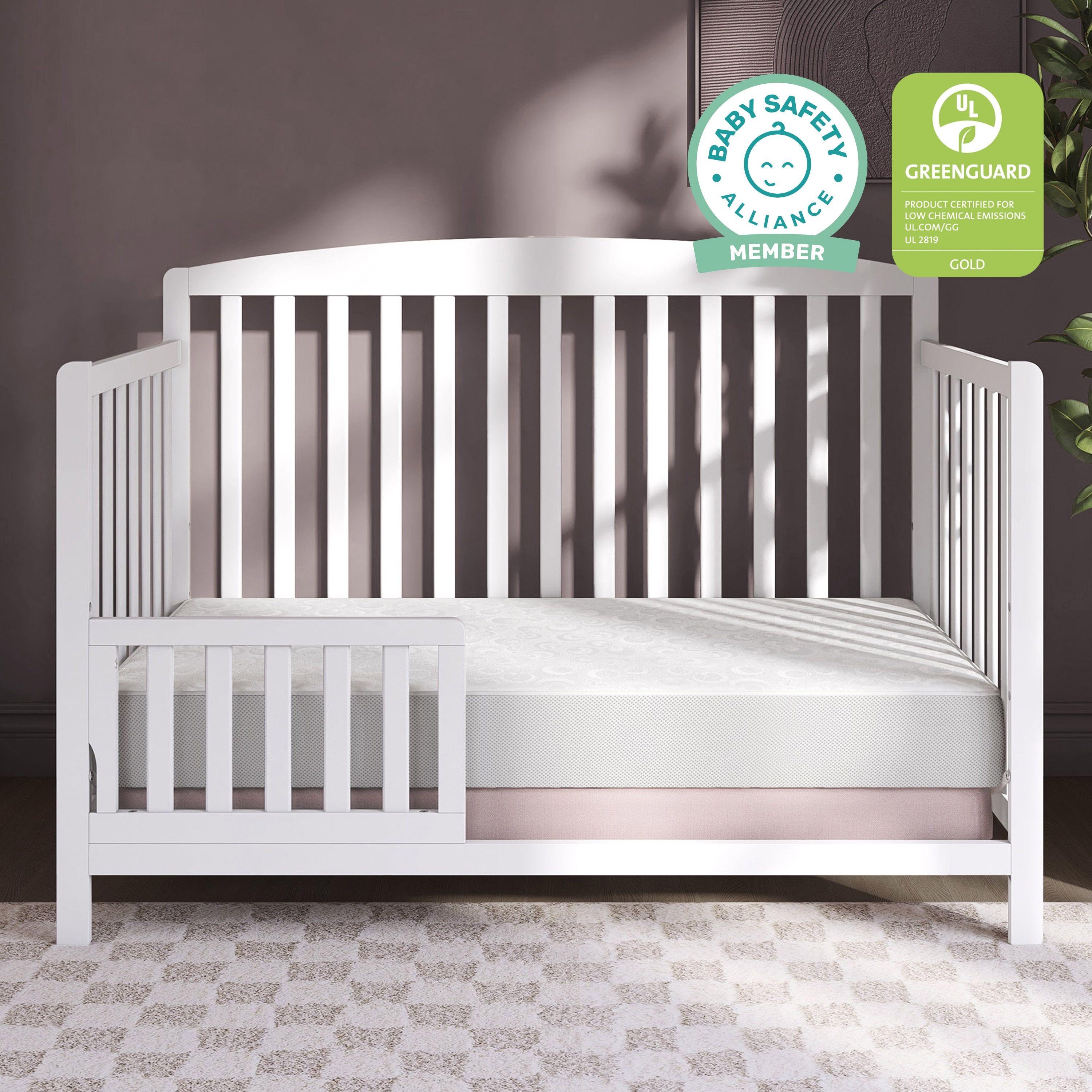 Dream on Me 2-in-1 Breathable 150 Ultra Coil Crib & Toddler Innerspring Mattress - Image 7