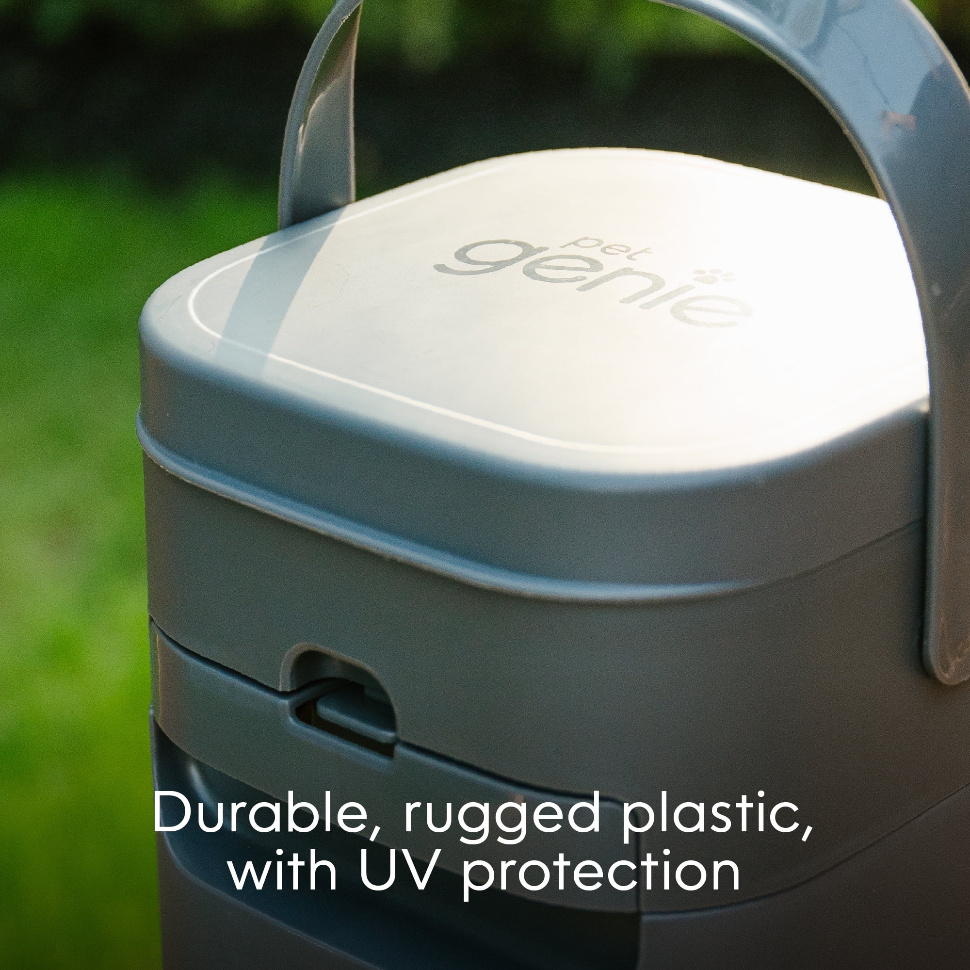 Pet Genie Dog Waste Disposal System, Gray, up to 2 Month Refill Included - Image 9